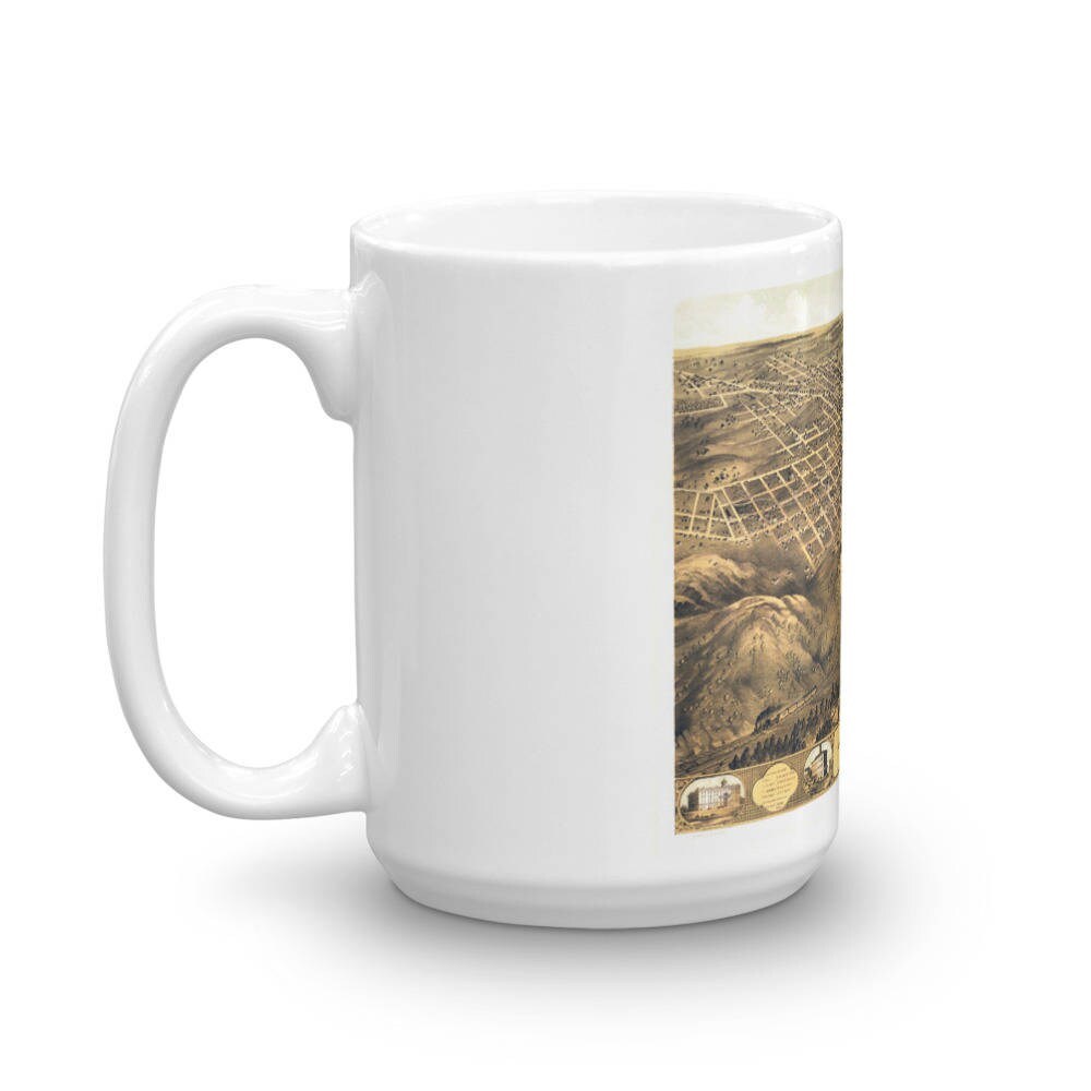 St Joseph Missouri 1868 Map Coffee Mug view 5