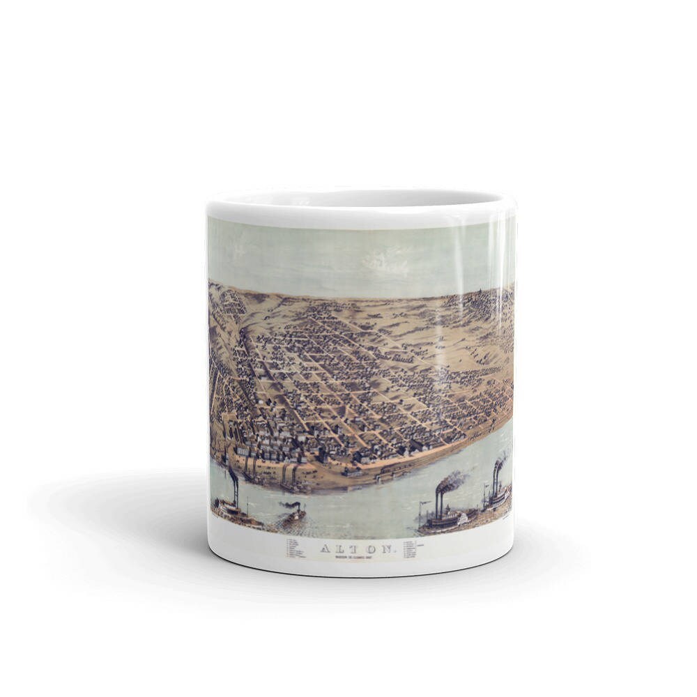 Coffee Mug - Alton Ill 1867