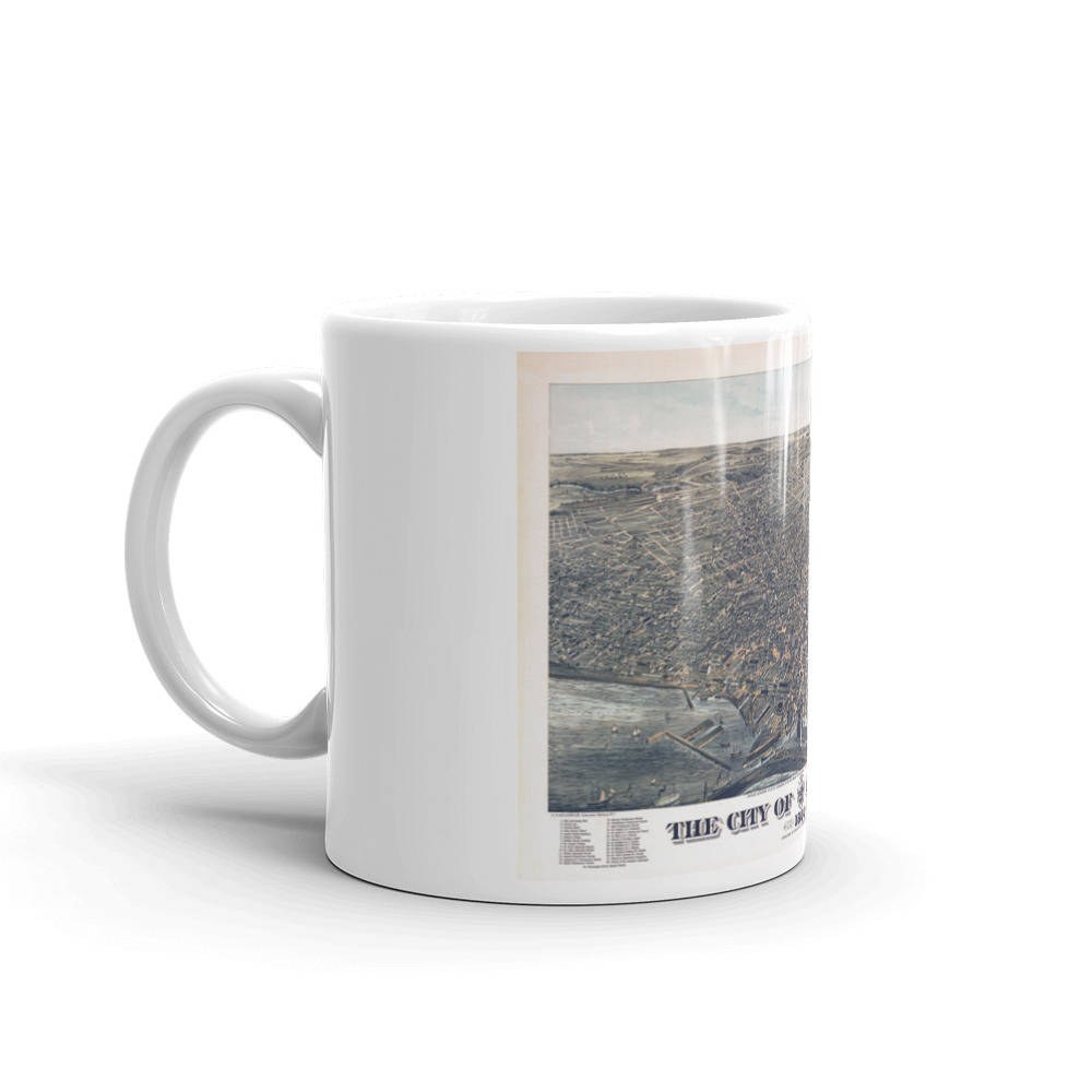Coffee Mug - Buffalo N.Y. 1880 view 2