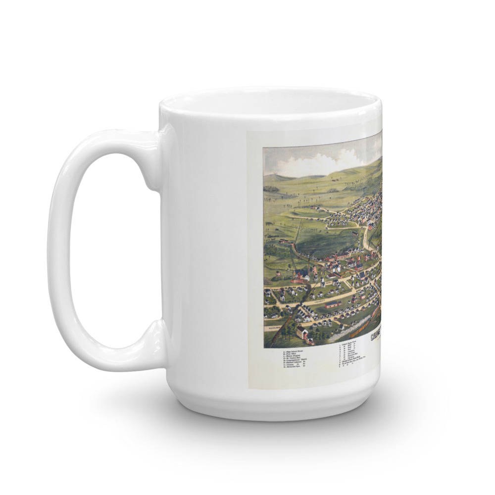 Coffee Mug - Calumet Mich 1881 view 5