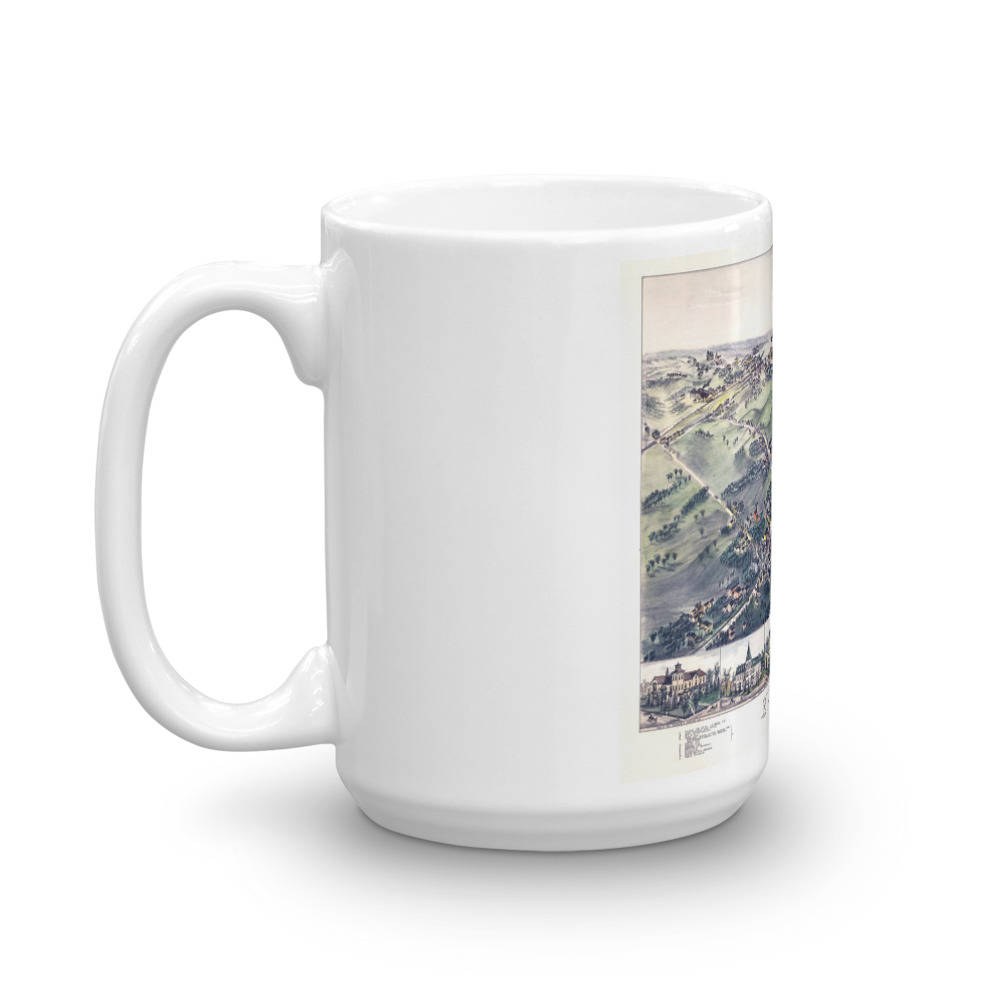 Coffee Mug - Cheshire Connecticut 1882 view 5