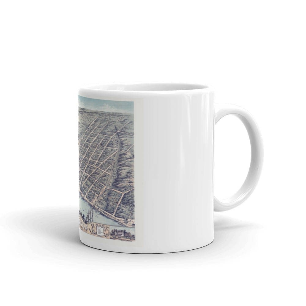 Coffee Mug - Clarksville Tenn 1870