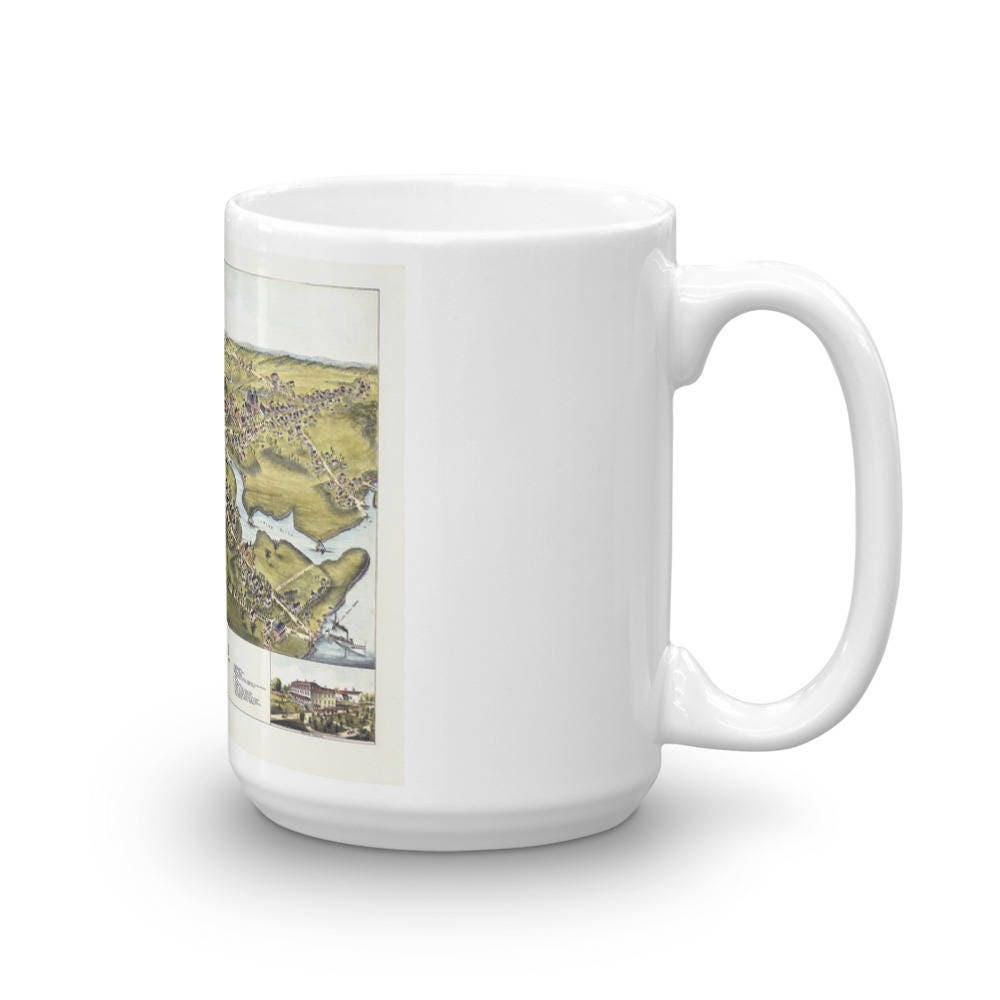 Coffee Mug - Clinton Connecticut 1881 view 4