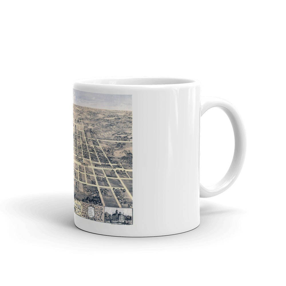 Coffee Mug - Clinton Illinois 1869
