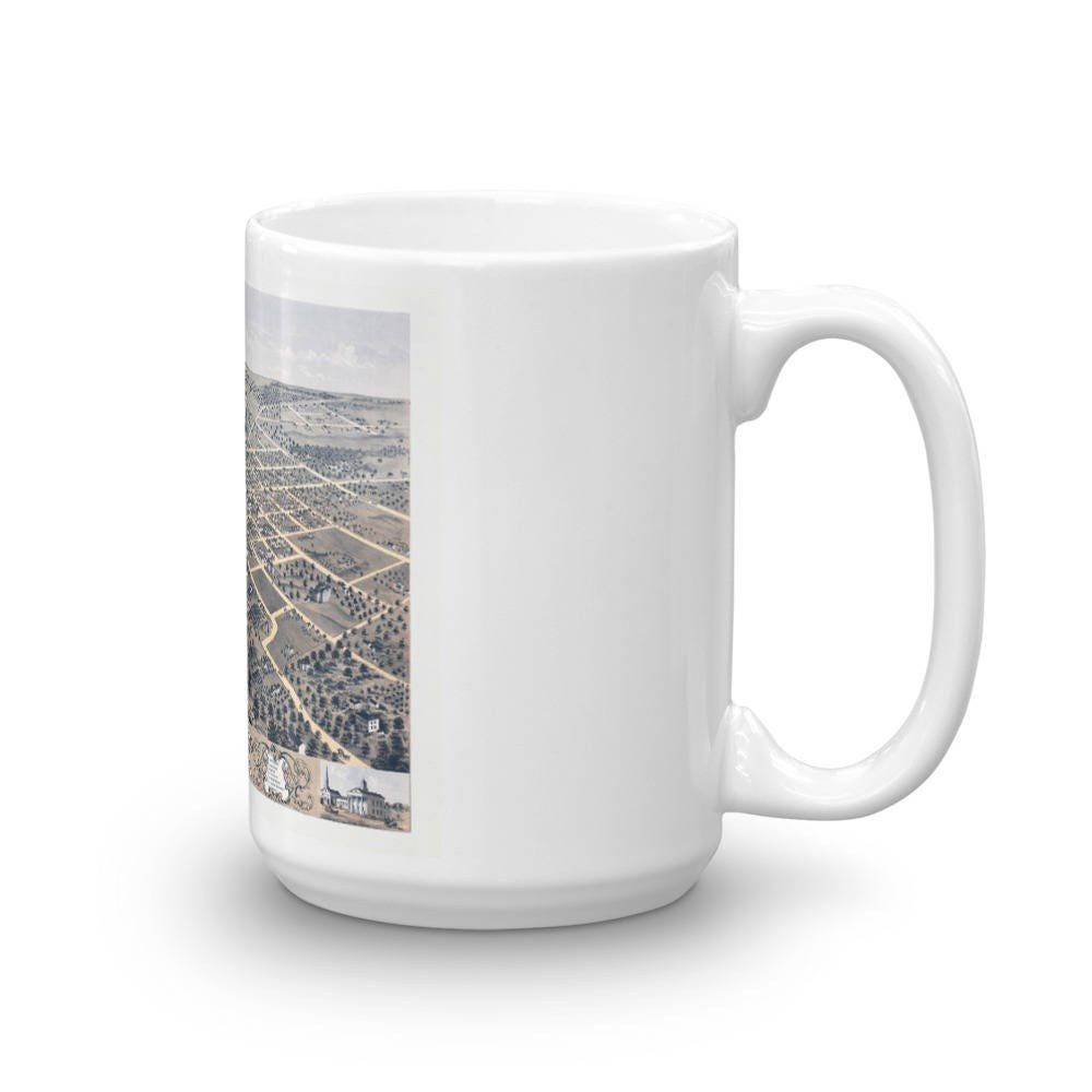 Coffee Mug - Columbia Missouri 1869 view 4
