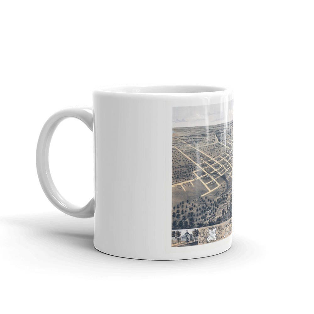 Coffee Mug - Columbia Missouri 1869 view 2