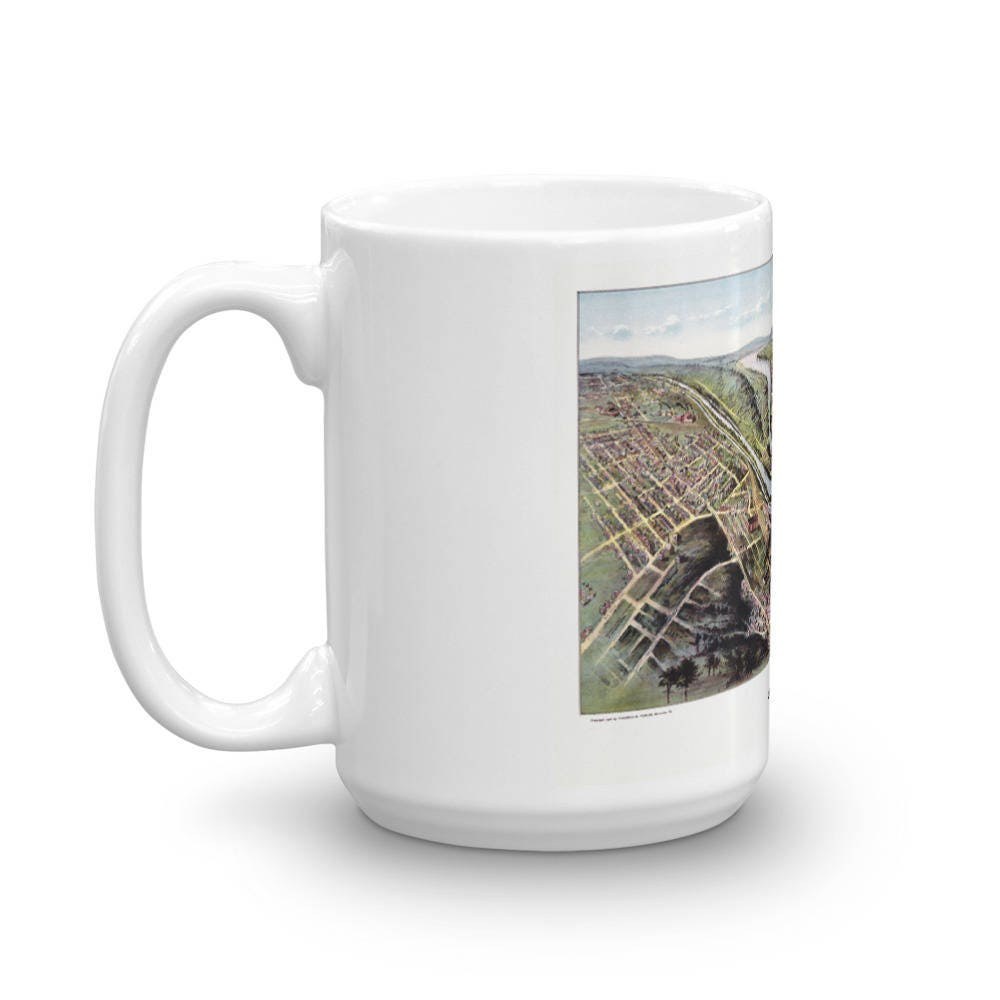 Coffee Mug - Cumberland Maryland 1906 view 5
