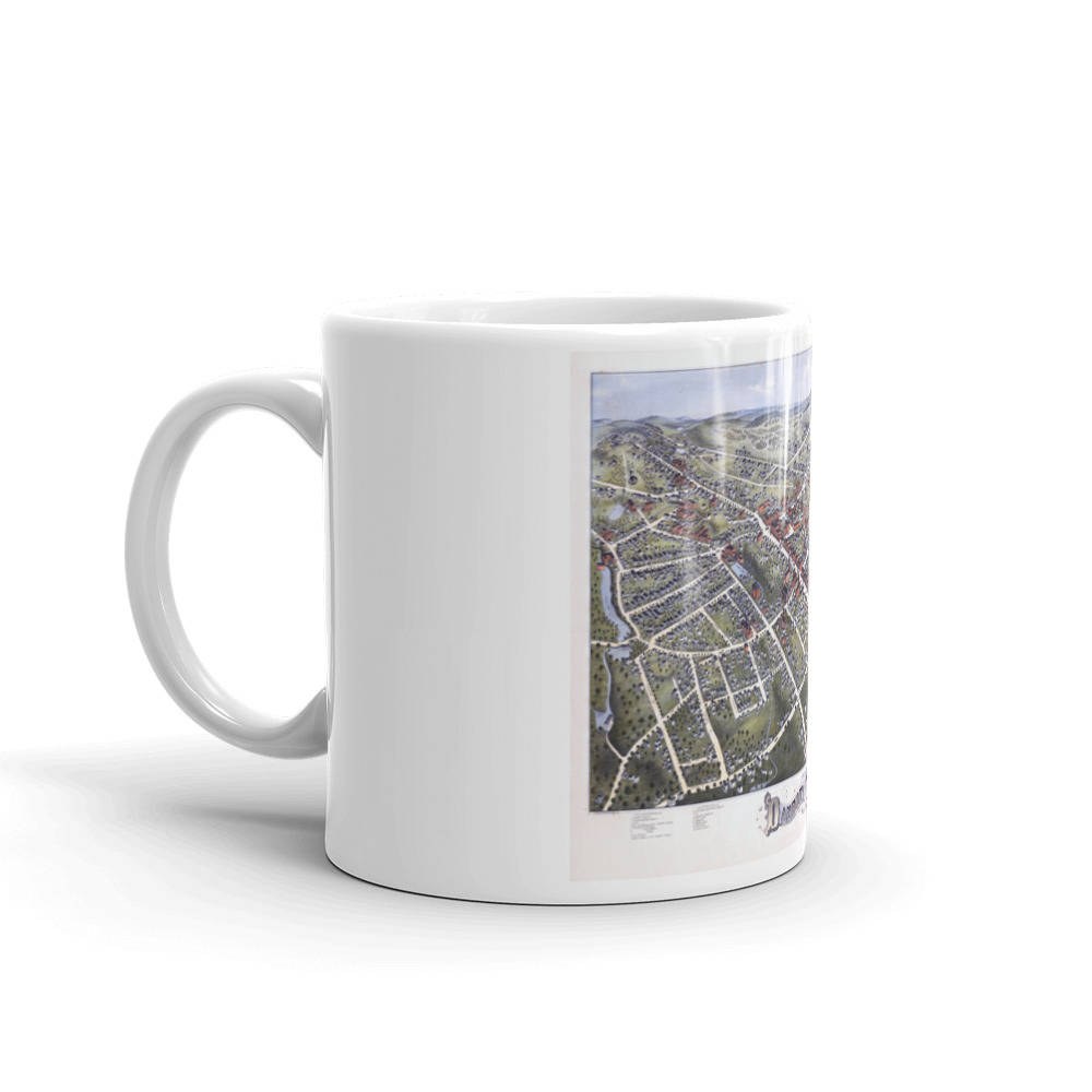 Coffee Mug - Danbury Conn. 1875 view 2