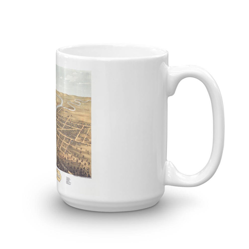 Coffee Mug - Fort Atkinson Wiscons in1870 view 4
