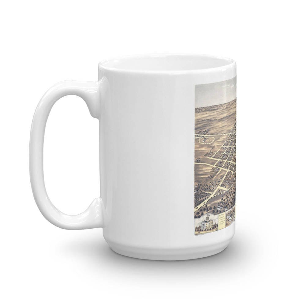 Coffee Mug - Geneva Illinois 1869 view 5