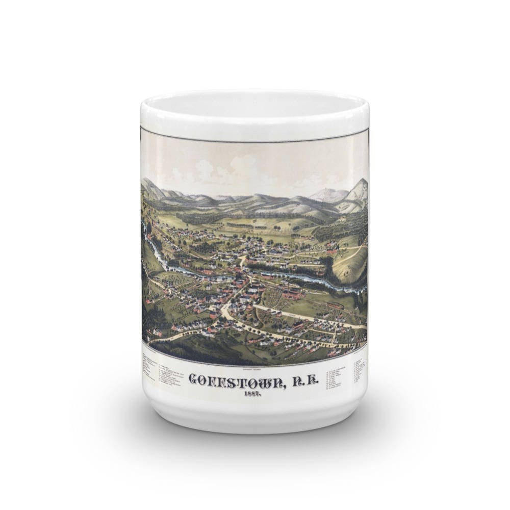 Coffee Mug - Goffstown N.H. 1887 view 6