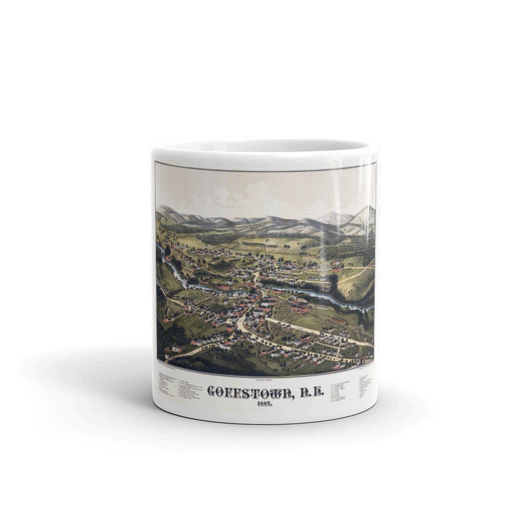 Coffee Mug - Goffstown N.H. 1887 view 3