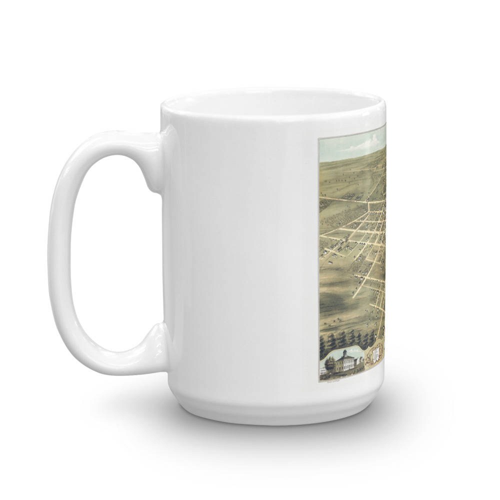 Coffee Mug - Jackson Tennessee 1870 view 5