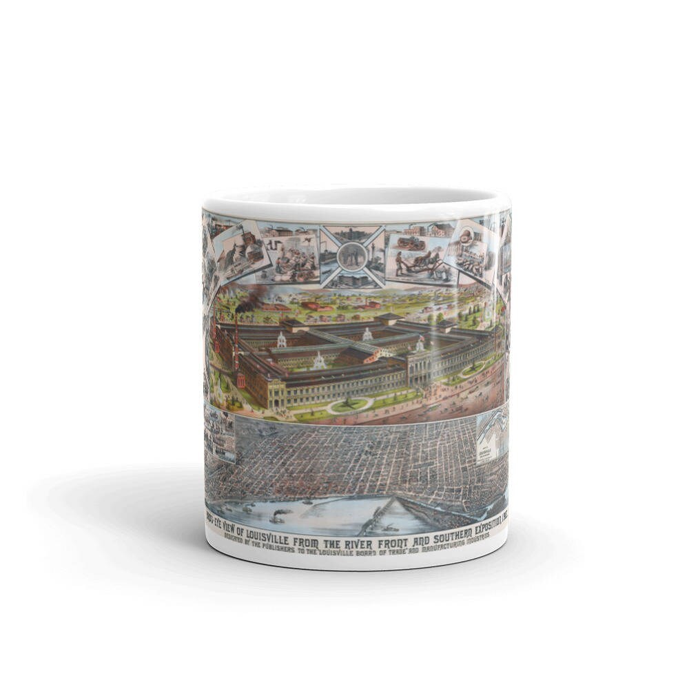 Coffee Mug - Louisville 1883 view 3