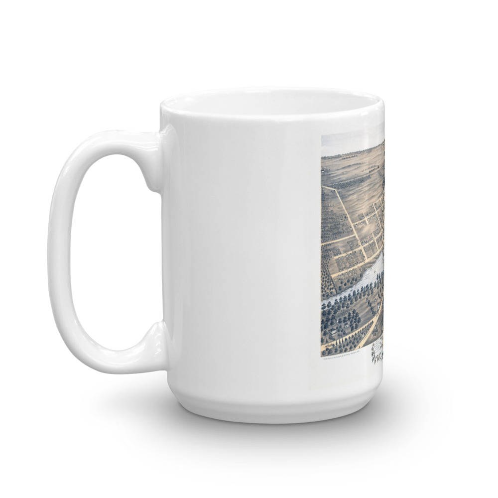 Coffee Mug - Naperville Illinois 1869 view 5