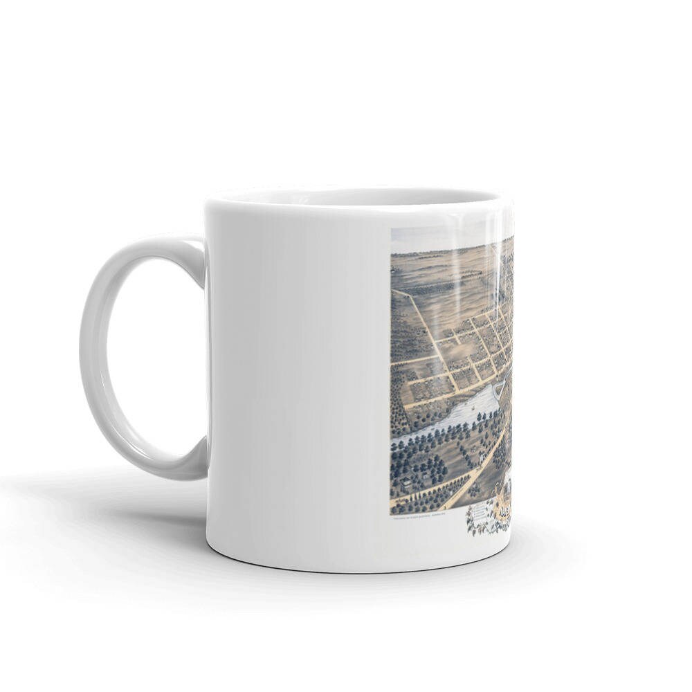 Coffee Mug - Naperville Illinois 1869 view 2