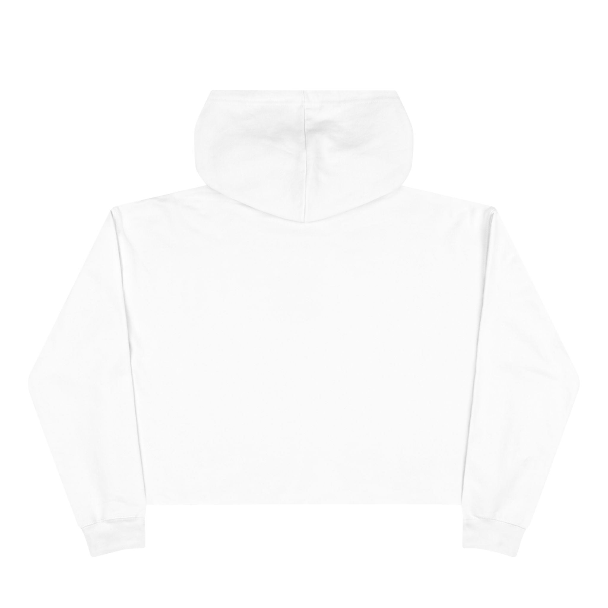 Crop Hoodie — "WAKE UP! Choose Your Children Over Drugs" Anti-Drug Parent Awareness Crop Hoodie
