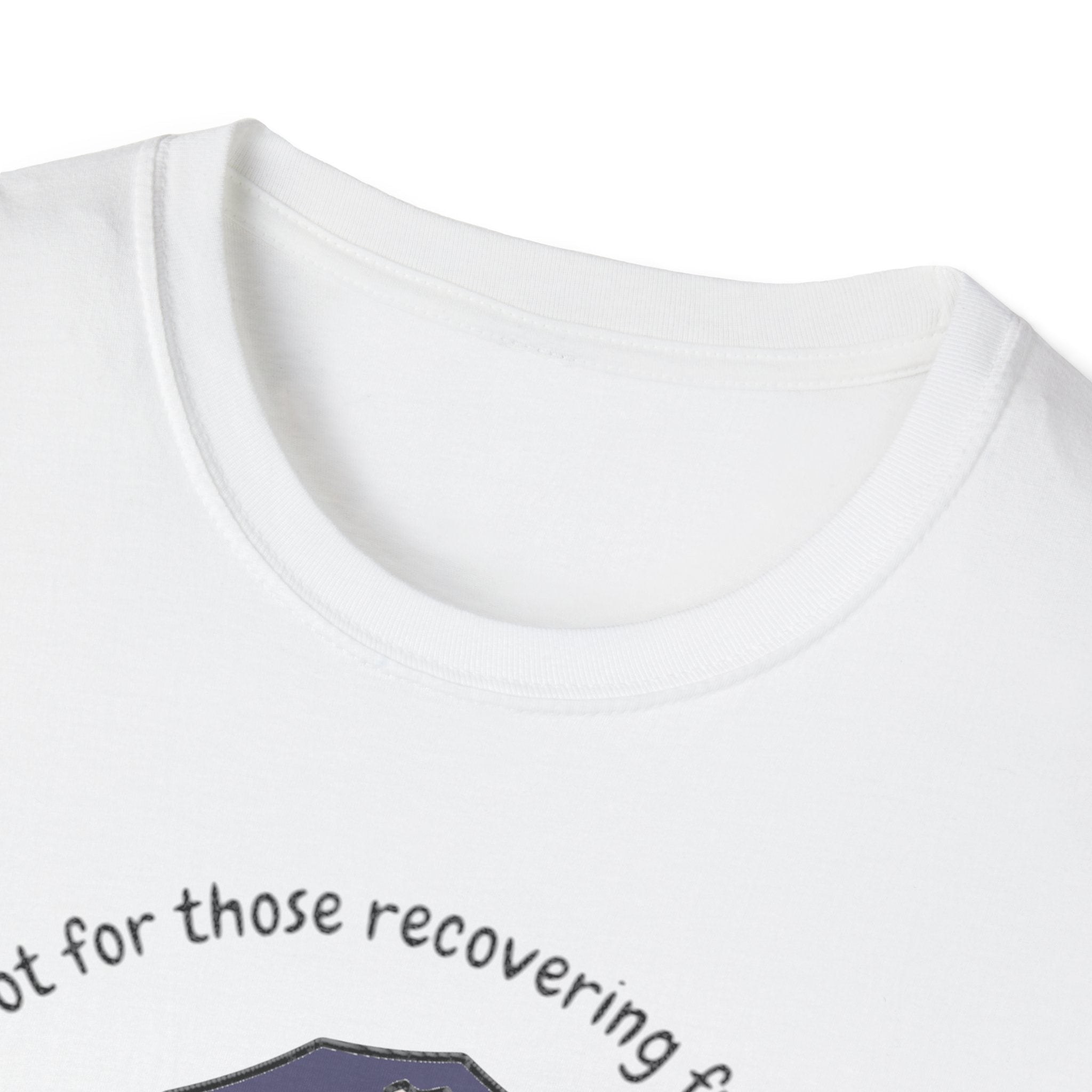 Police Officer Peace T-Shirt — "Officer Pals for Those Recovering from Substance Use"