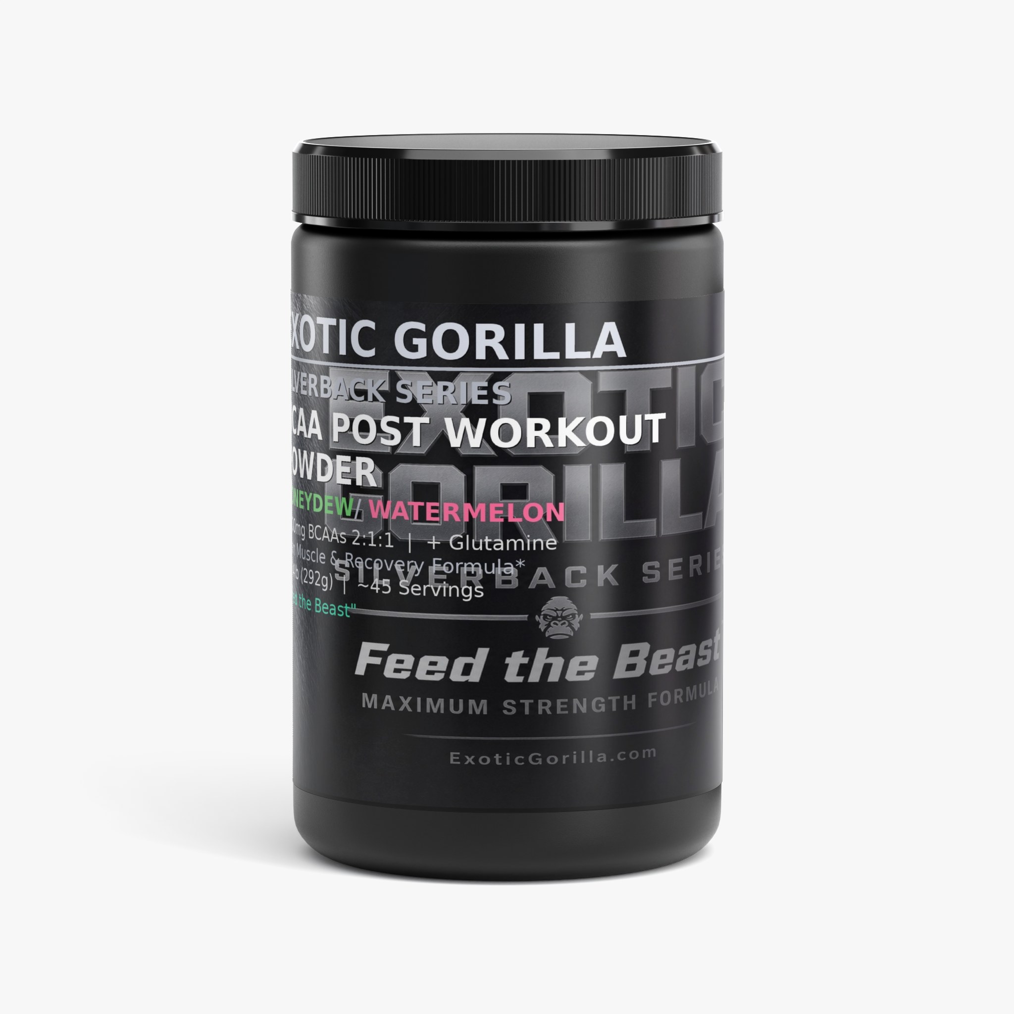 Exotic Gorilla Silverback Series BCAA Post Workout Powder