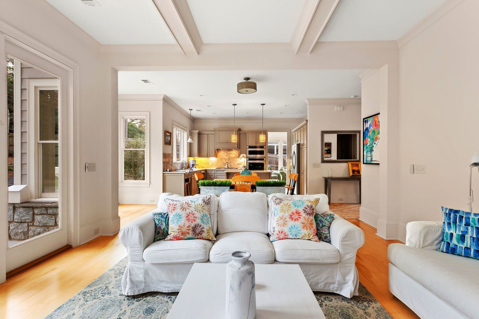 Sitting room, after the professional reshoot