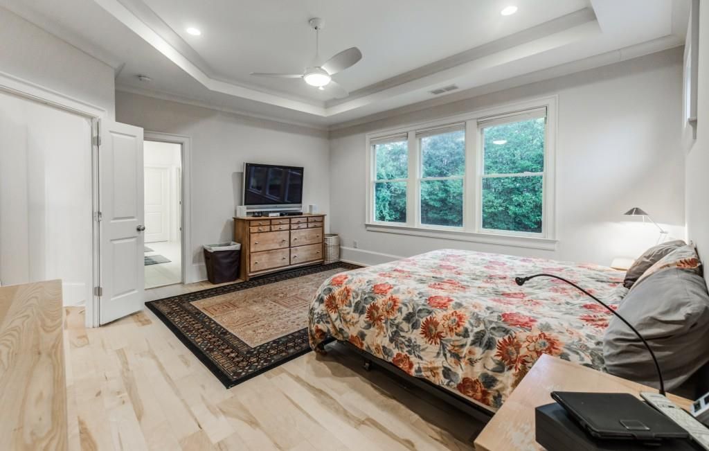 Primary bedroom, before the professional reshoot