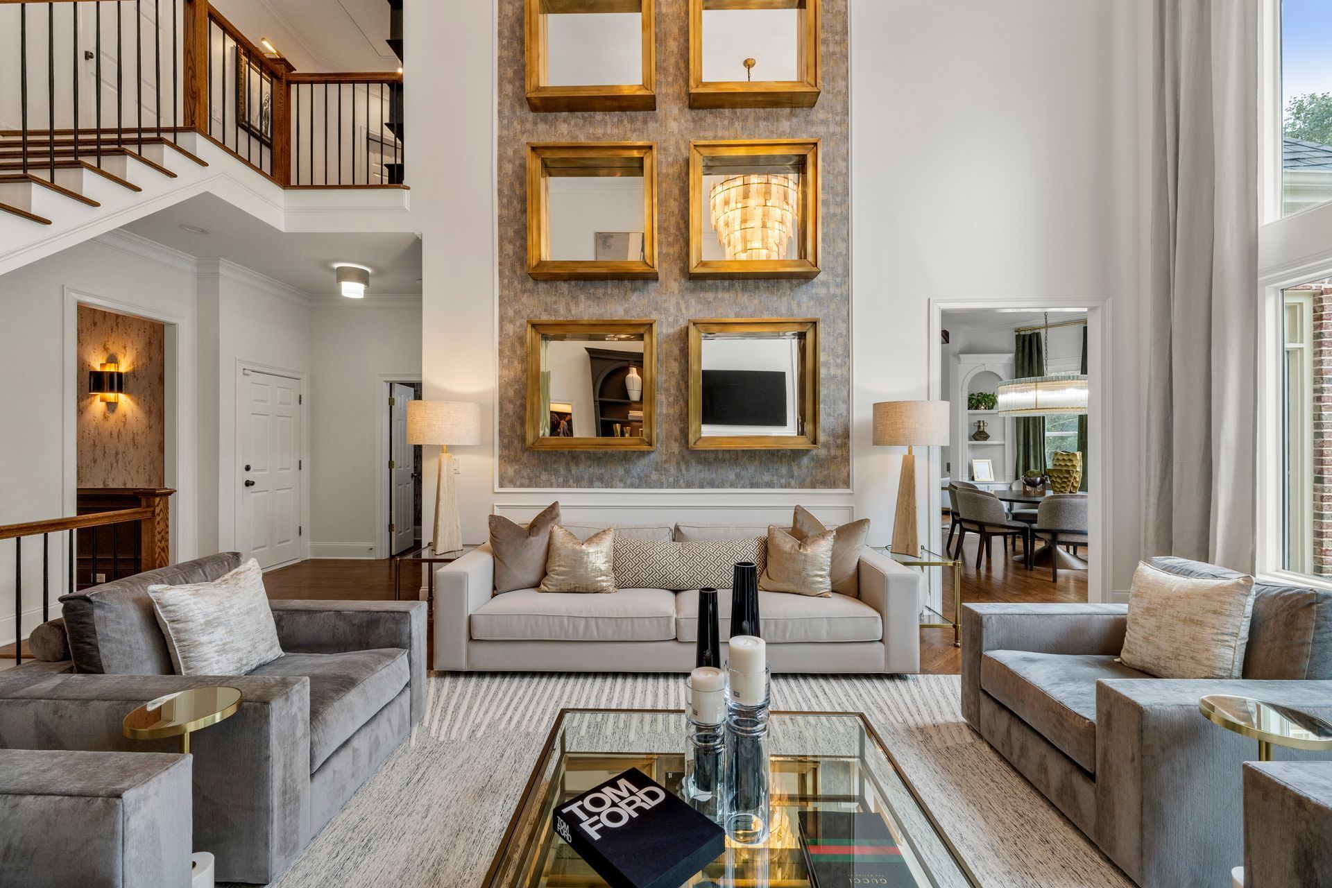 Interior design project photographed by Curb Appeal Photography