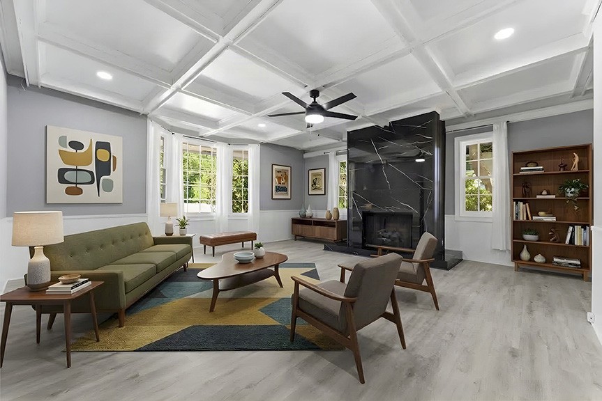Virtual staging by Curb Appeal Photography