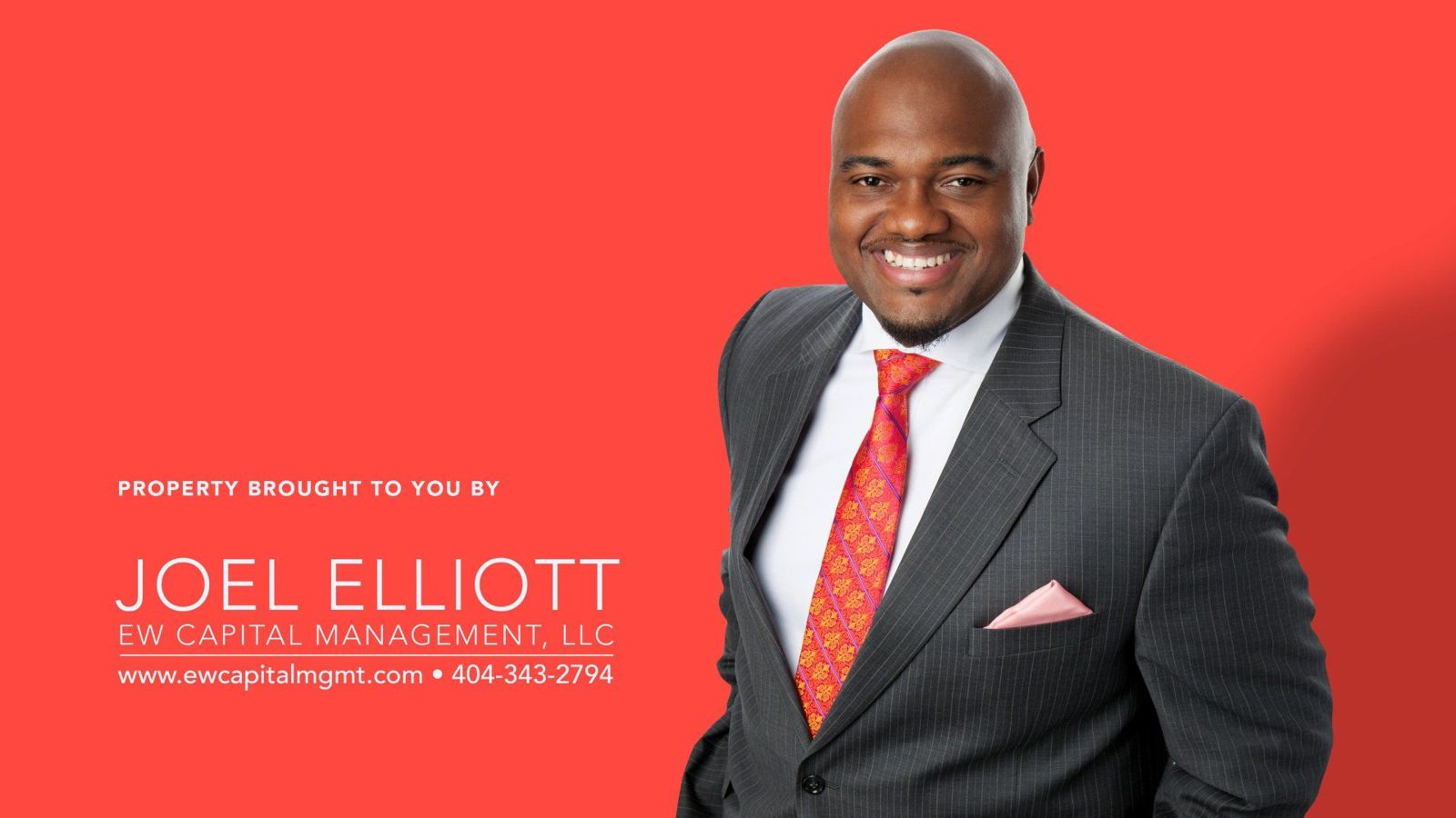 Joel Elliott personal branding graphic