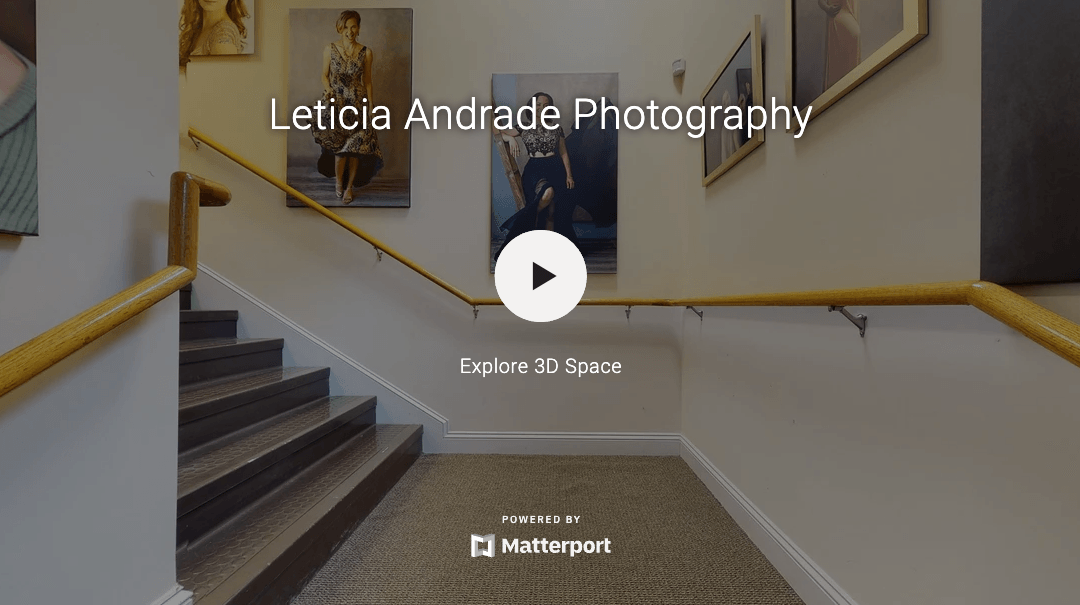 Matterport tour preview: Leticia Andrade Photography Studio