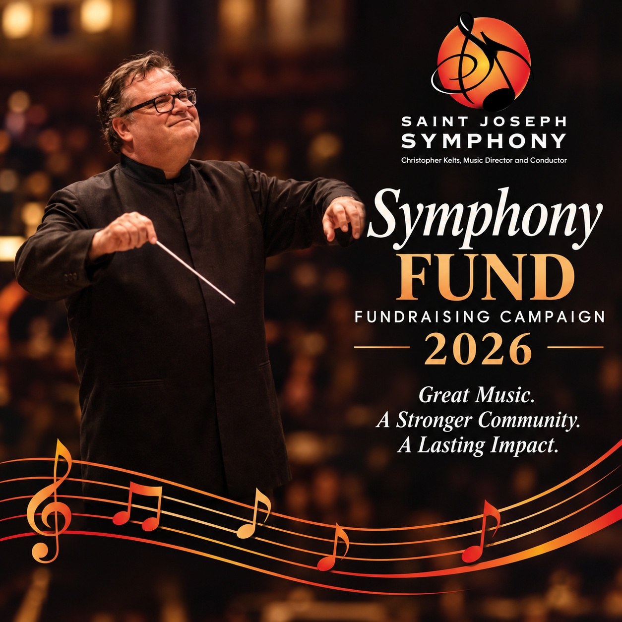 Saint Joseph Symphony Fund 2026, featuring Christopher Kelts conducting