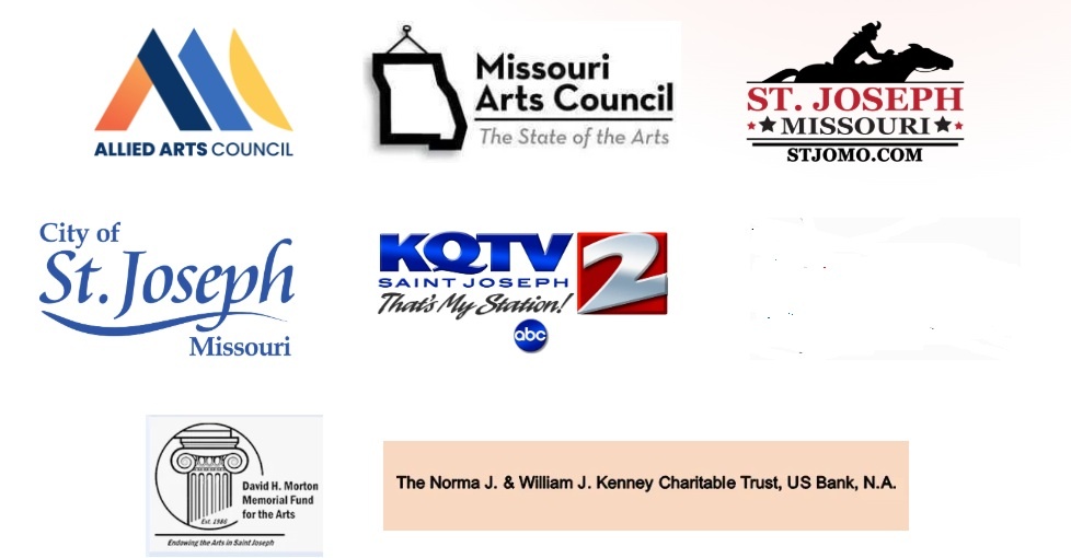 Sponsor logos for Saint Joseph Symphony Game On! events