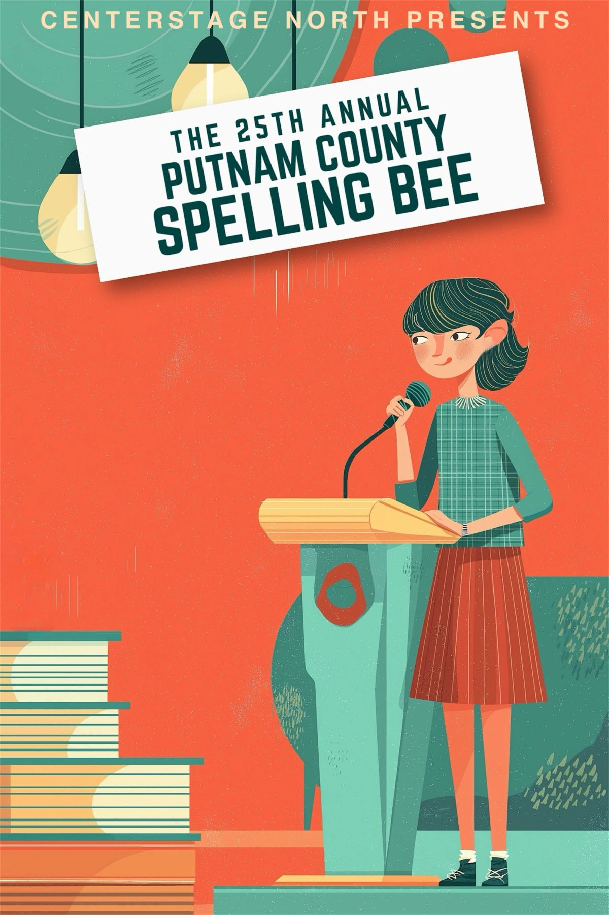 The 25th Annual Putnam County Spelling Bee show artwork