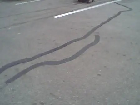 Hot Crack Seal & Speed Bumps project photograph 3
