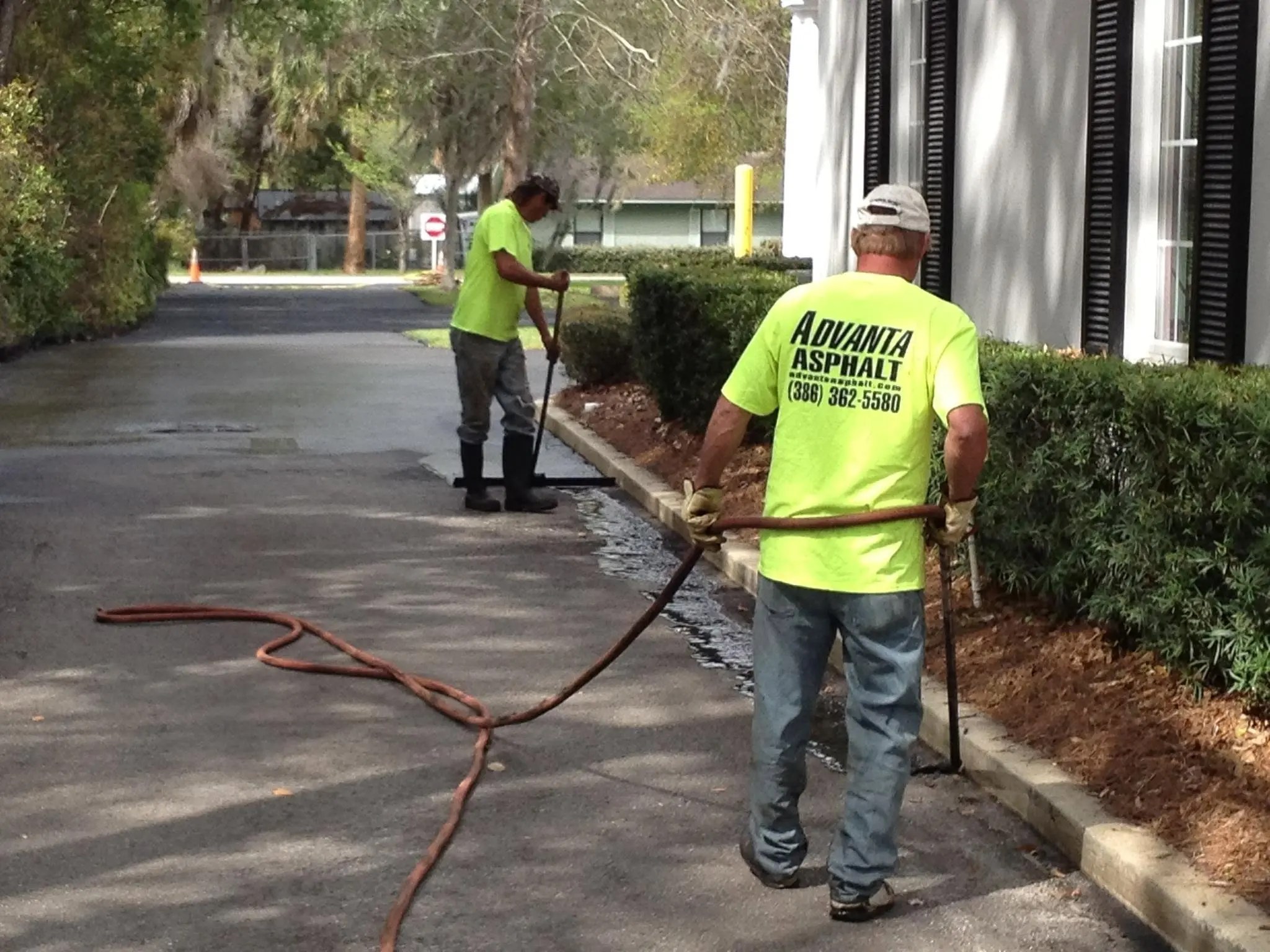 Sealcoating project photograph 8
