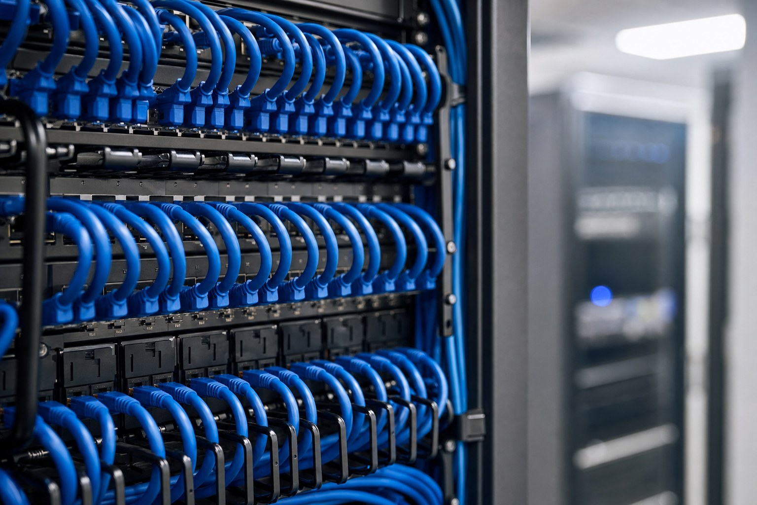 IT professional helping a small business owner with technology