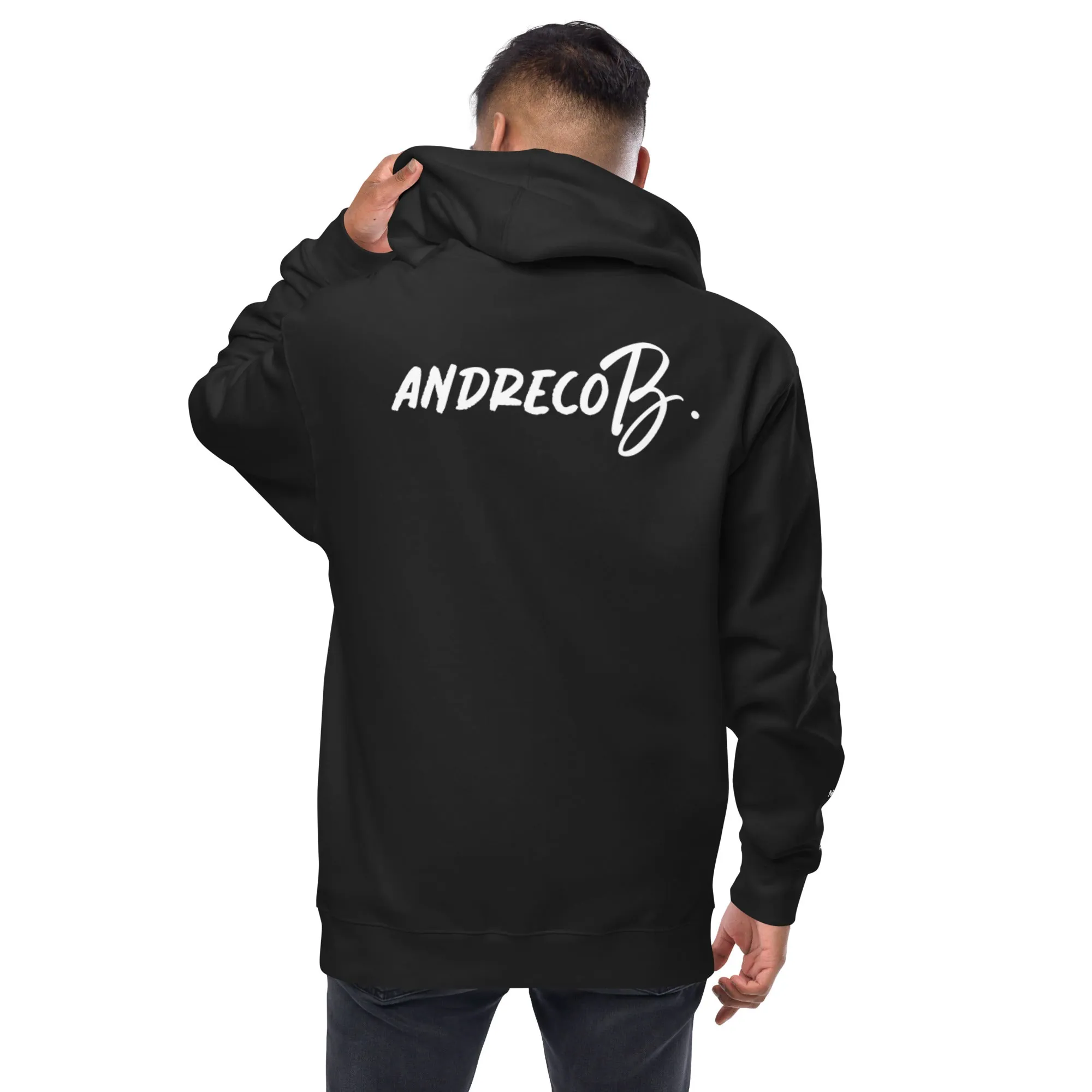 Andreco B. .2 fleece zip up hoodie