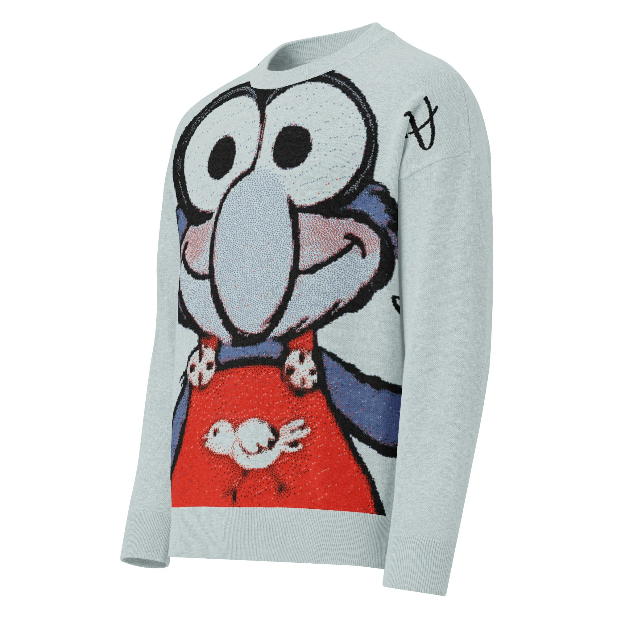 Andreco B.Relaxed fit knitted BABY GONZO sweater
