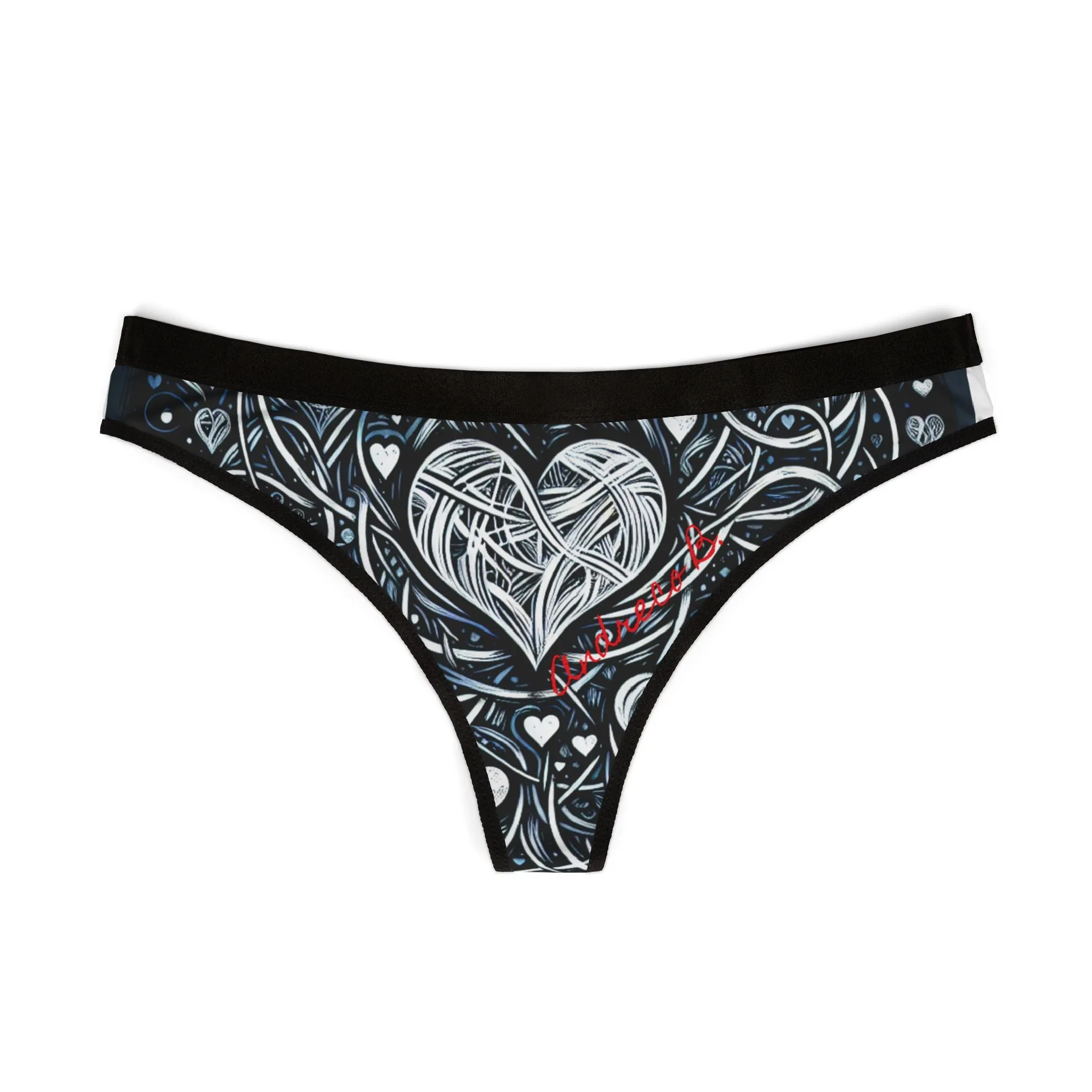 Andreco B. Women's Thongs (AOP)
