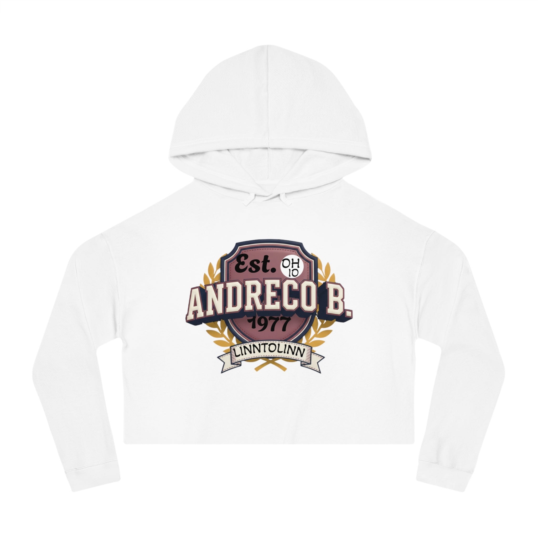 Andreco B. cropped hoodie