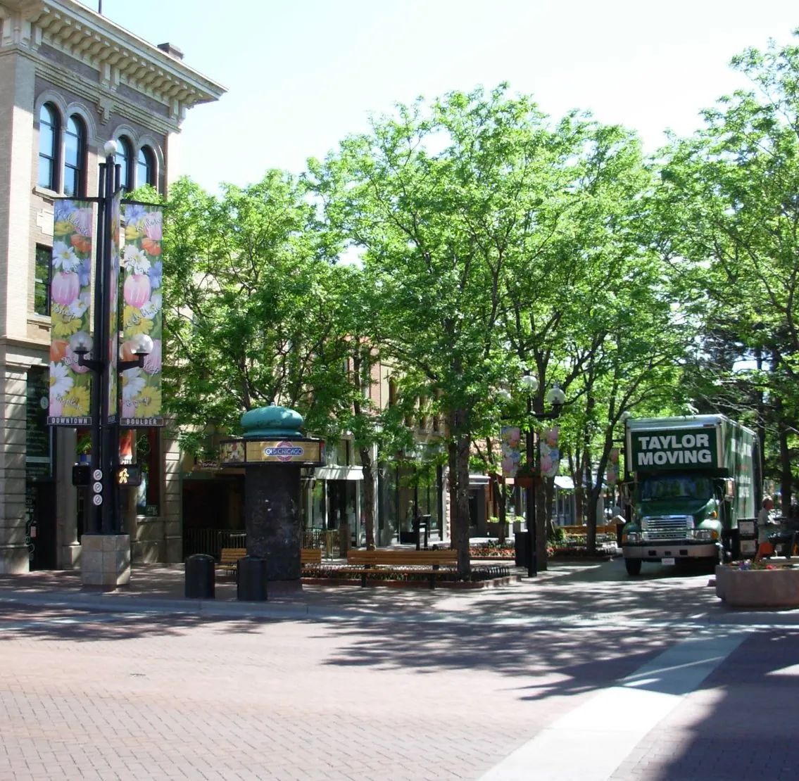 Taylor Moving crew preparing for a Boulder County household move
