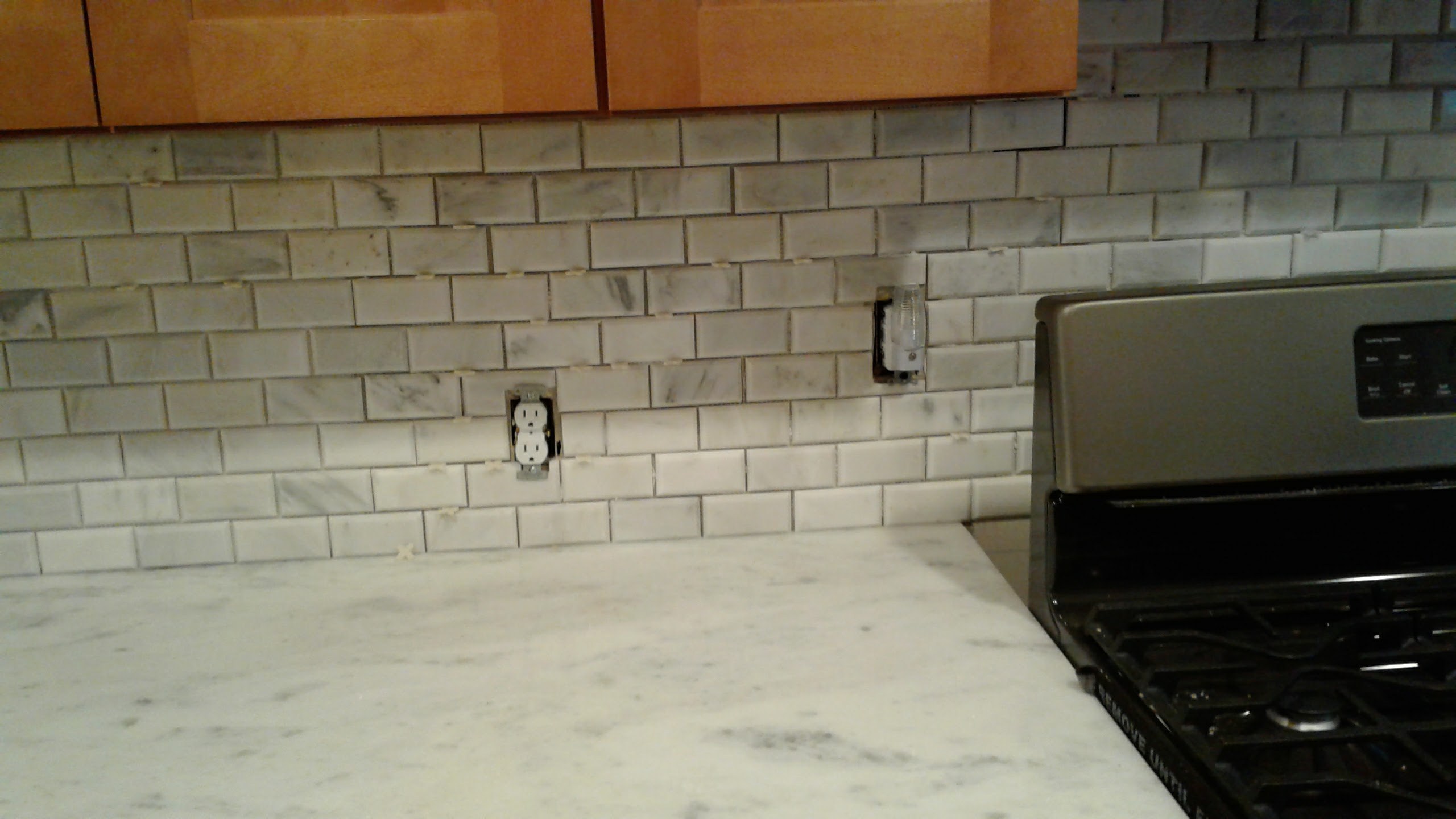 Finished custom kitchen
