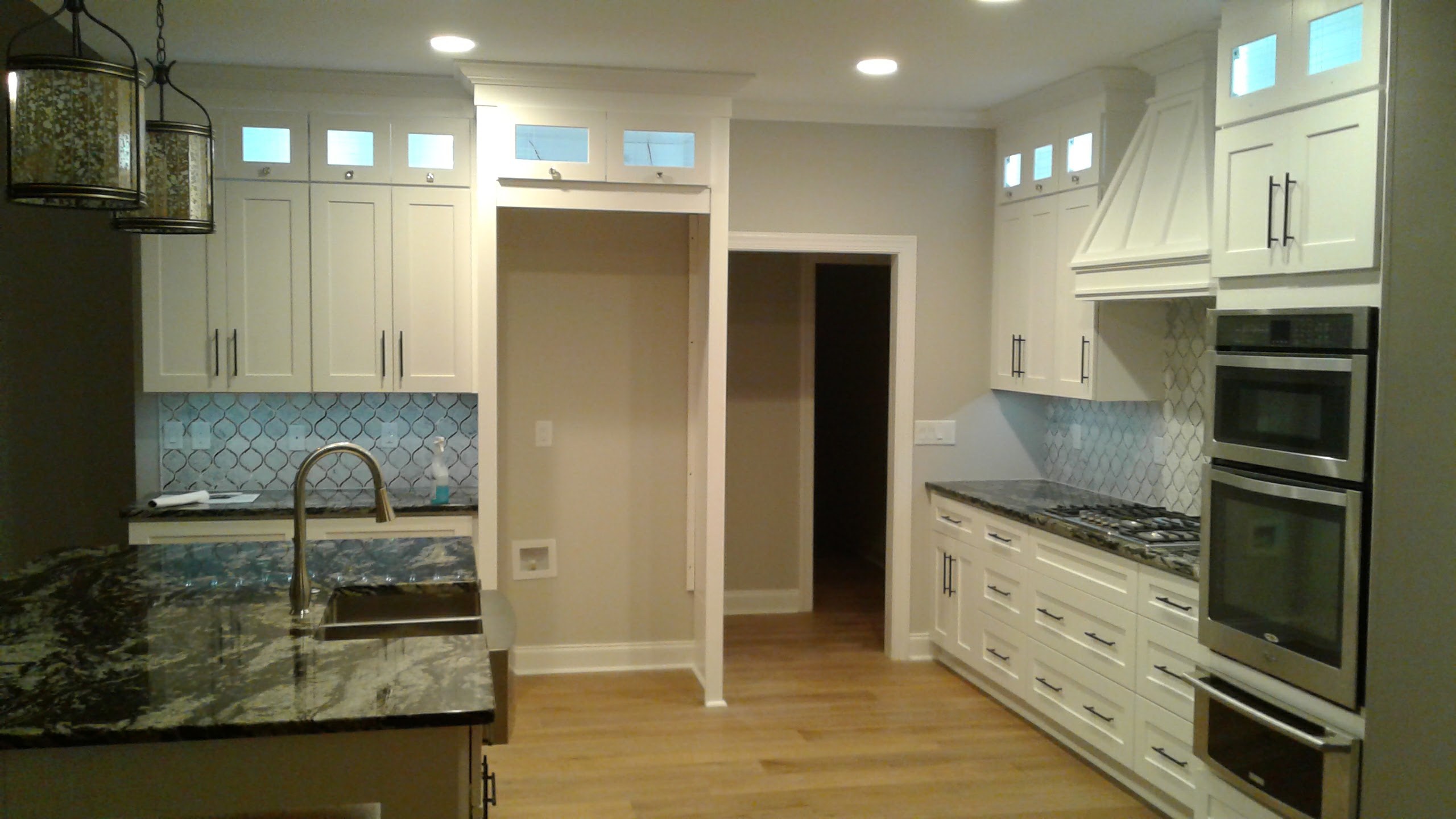Completed kitchen remodel