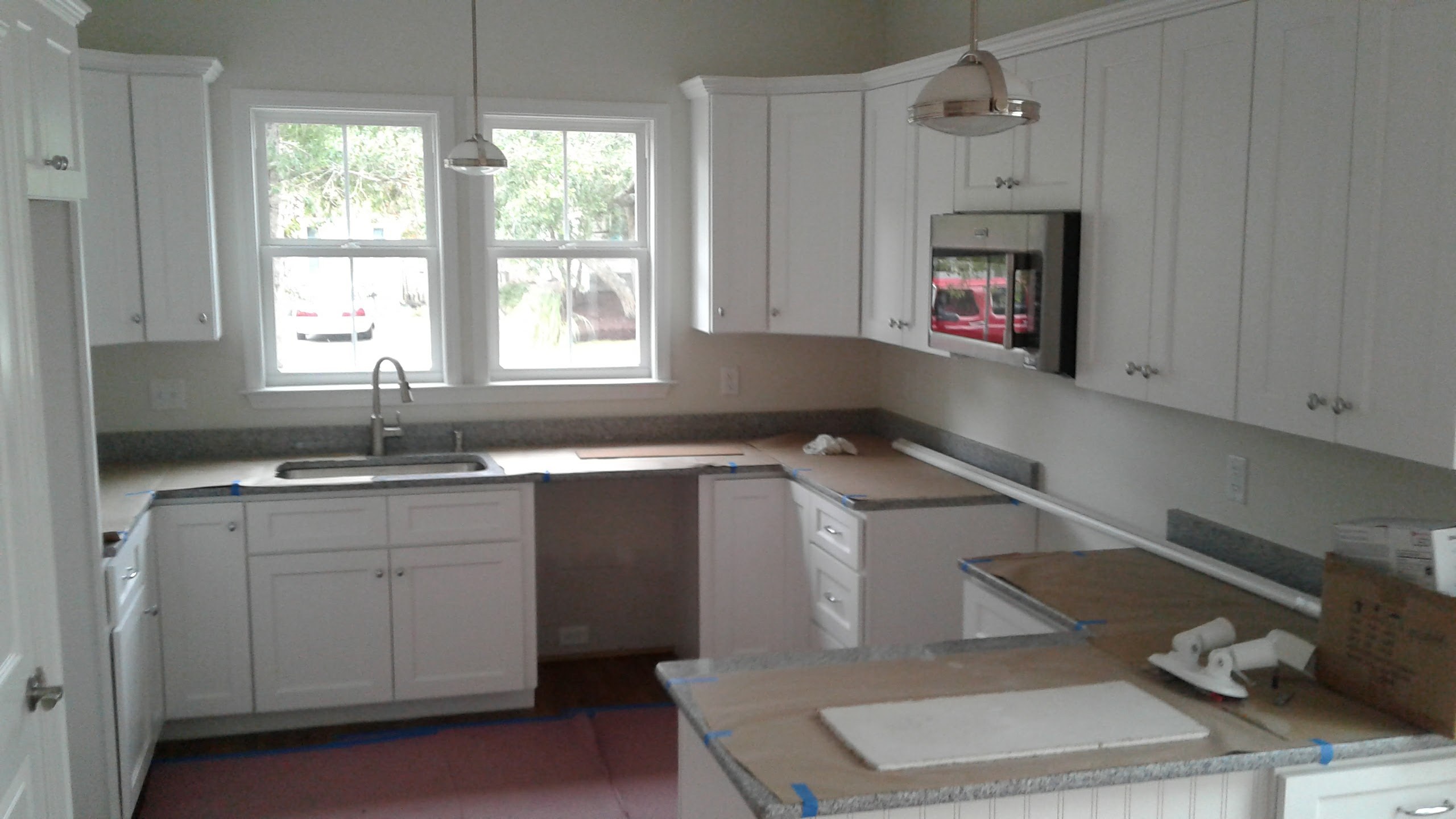 Finished kitchen