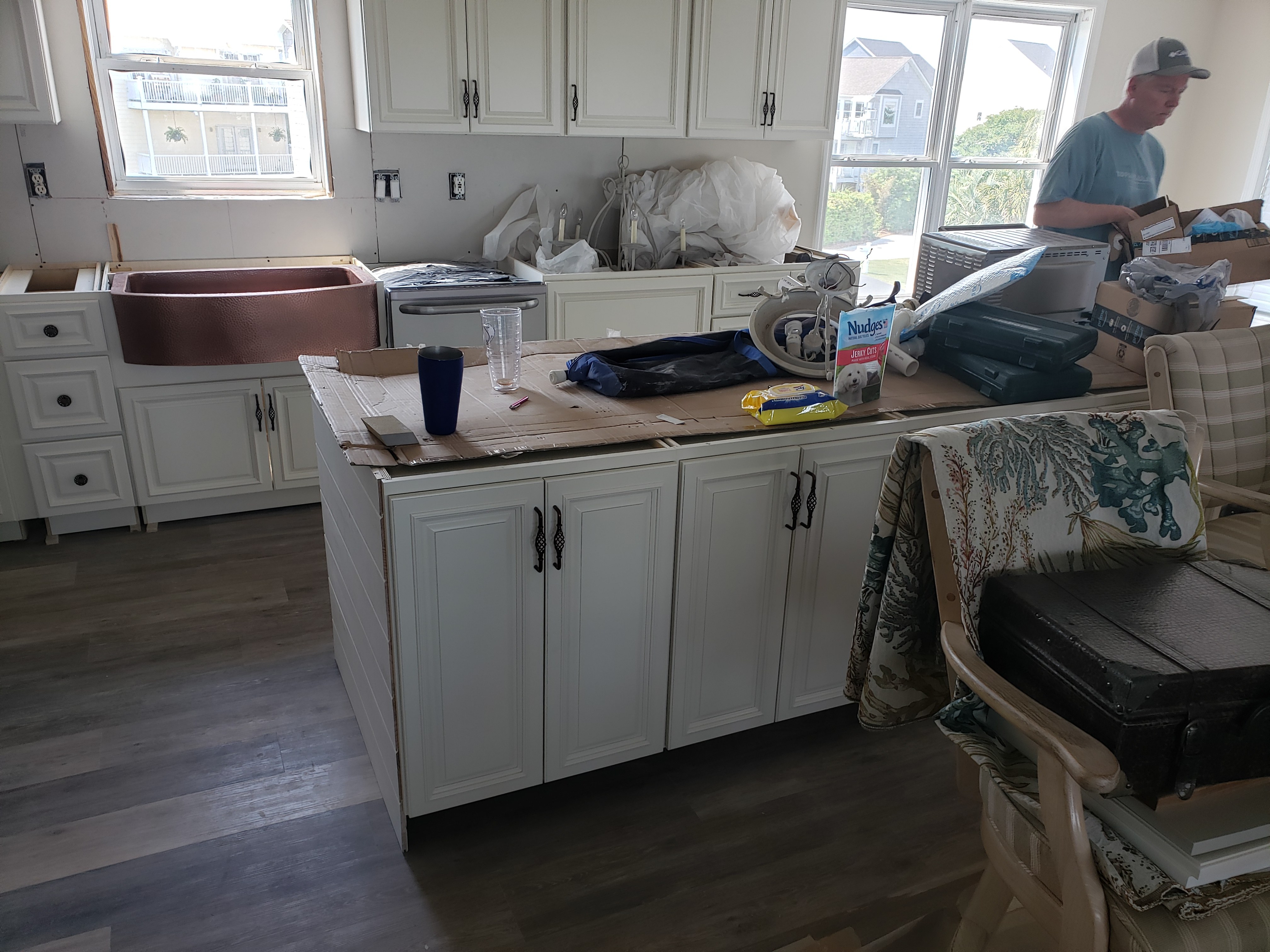 Completed kitchen remodel
