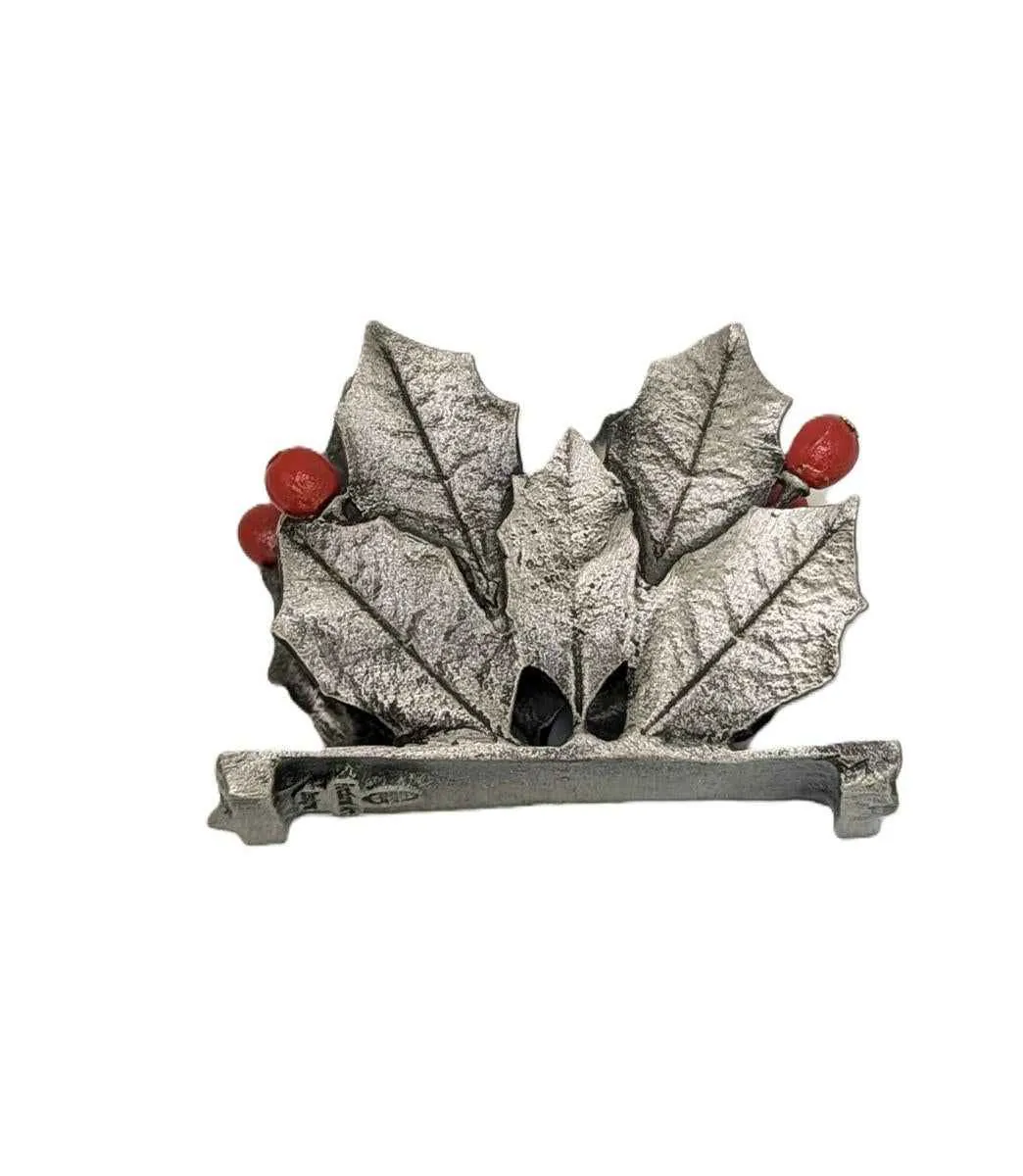 Handcrafted pewter object