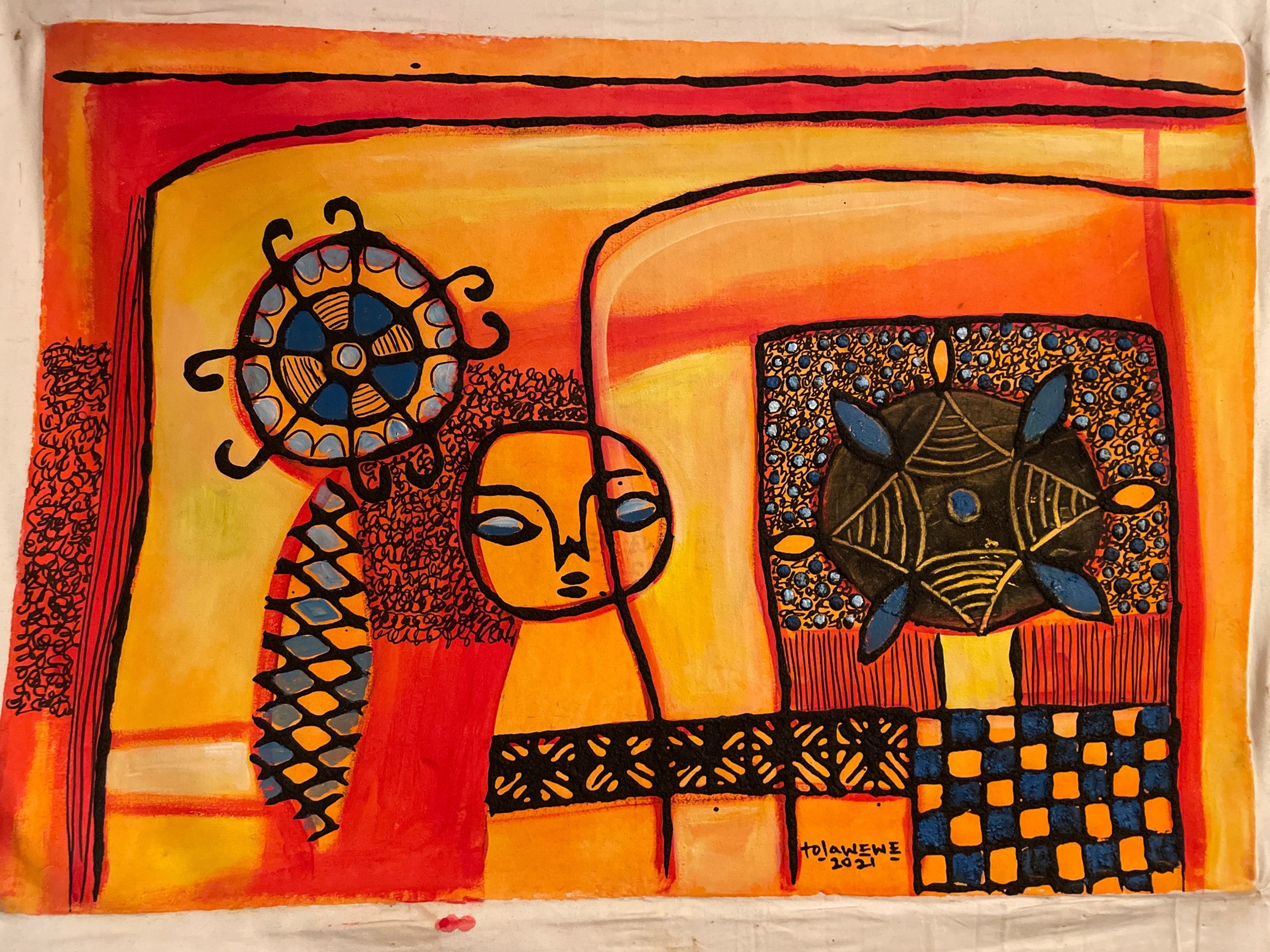 SOLD “Celestial Beings”