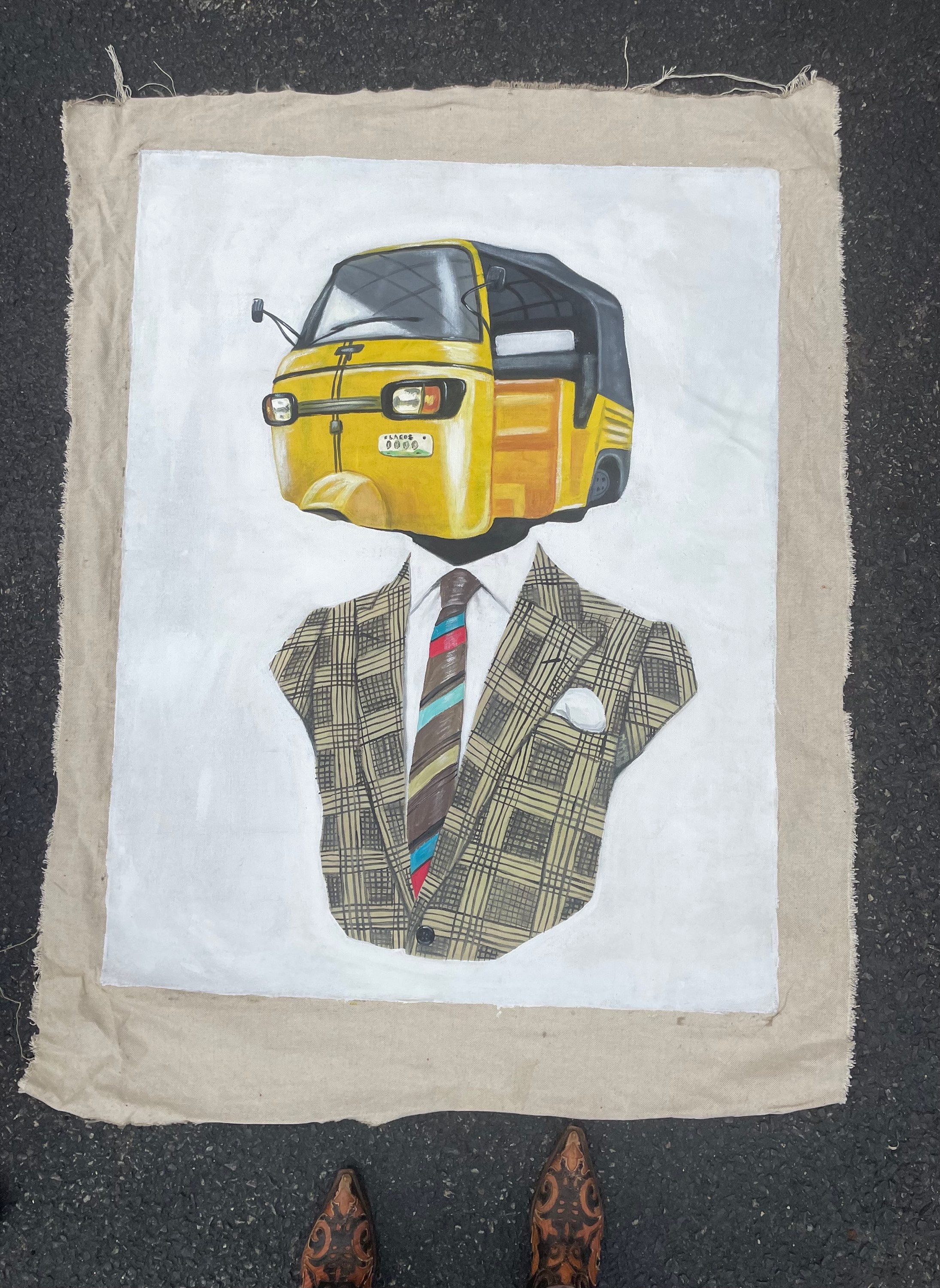 SOLD Independently Minded: Keke Head Series
