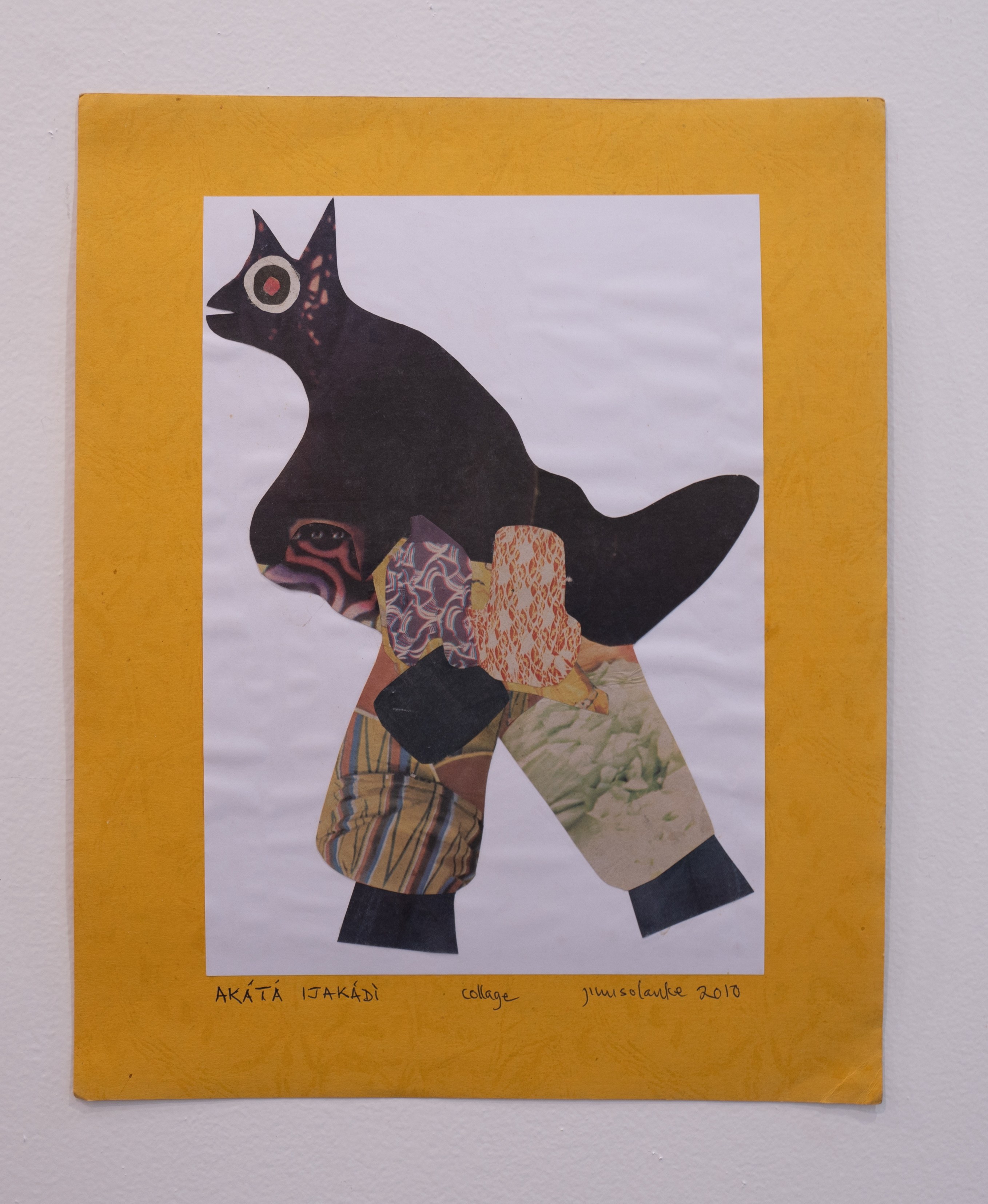 SOLD Jimi Solanke, Folktale Collage Series,