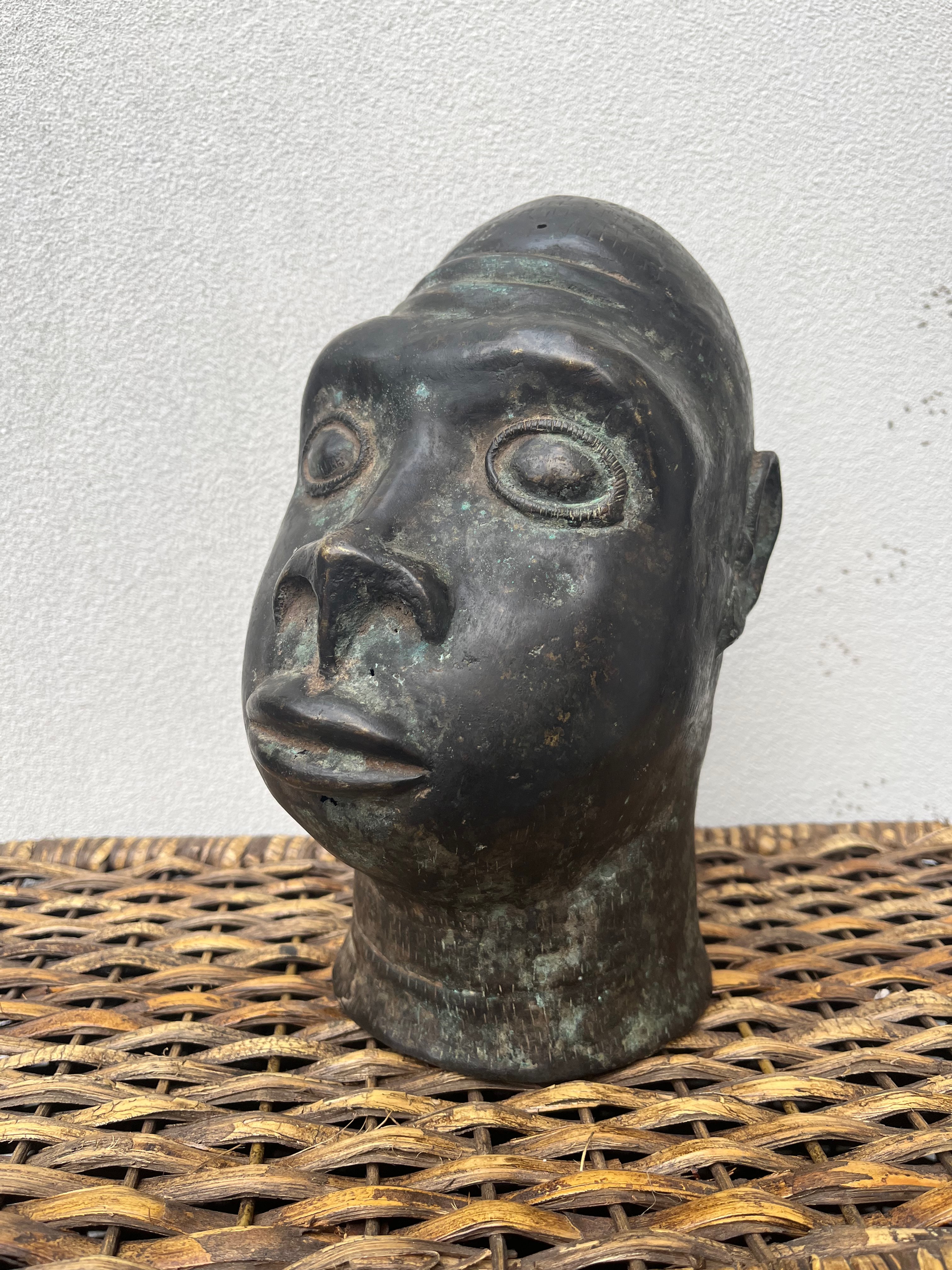 Bronze-profile sculpture from the Pure Lagos collection