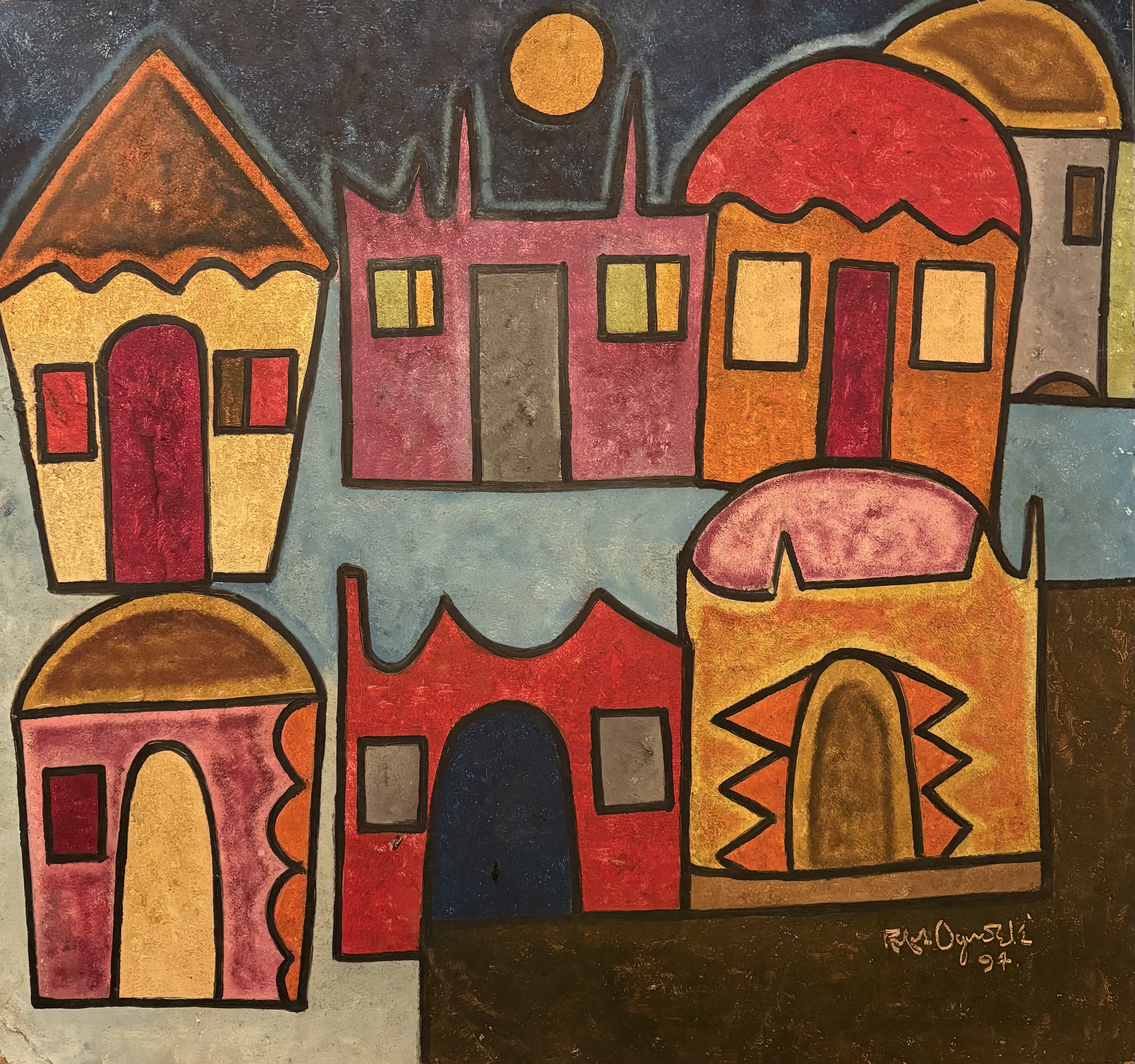Rufus Ogundele artwork from the Pure Lagos collection